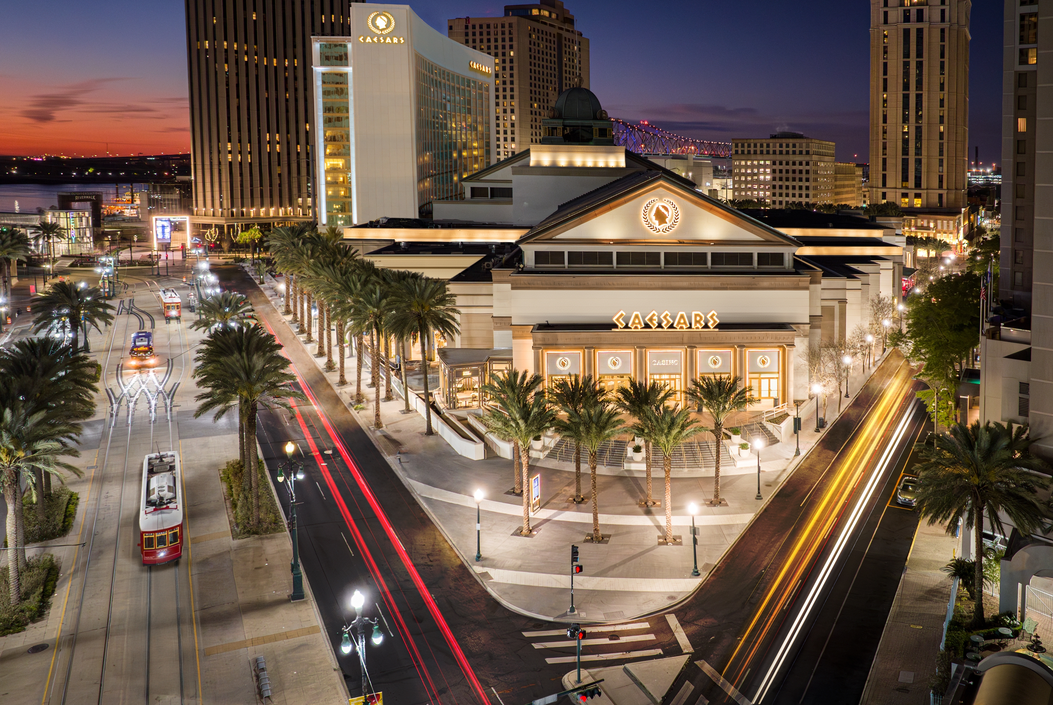 Exterior of Caesars New Orleans, Trademark Collection by Wyndham hotel in New Orleans, Louisiana