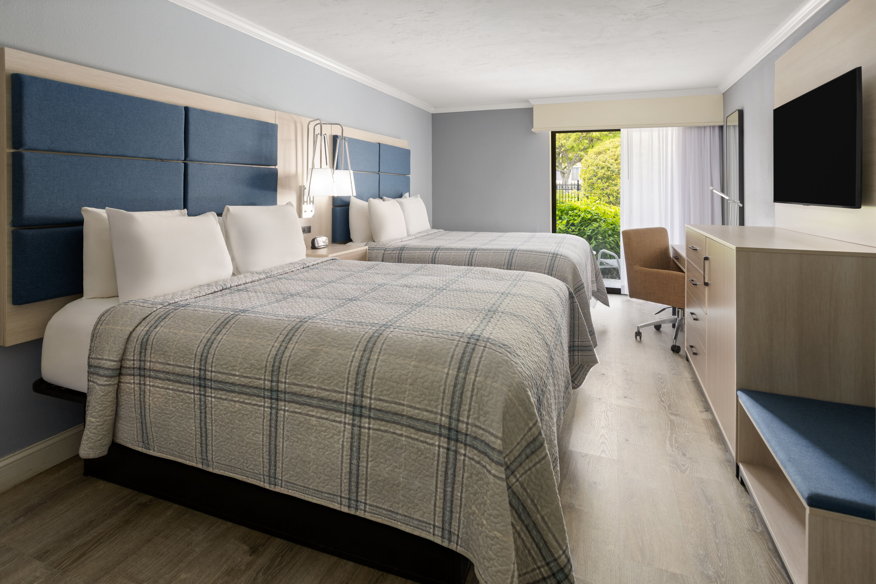 Guest room at the All Seasons Resort, Trademark Collection by Wyndham in South Yarmouth, Massachusetts