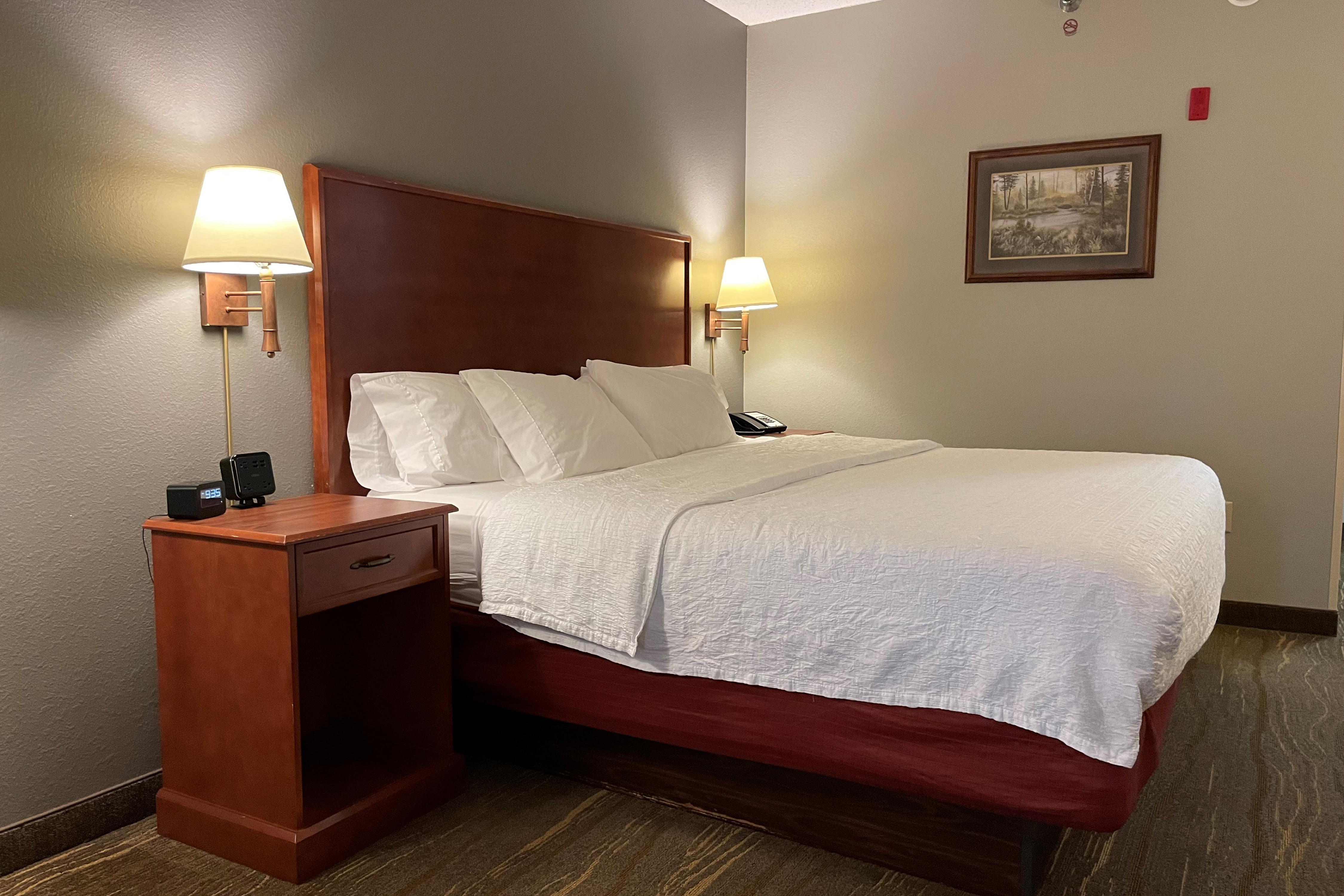 Guest room at the SouthShore Hotel on Lake Bemidji, Trademark Coll by Wyndham in Bemidji, Minnesota