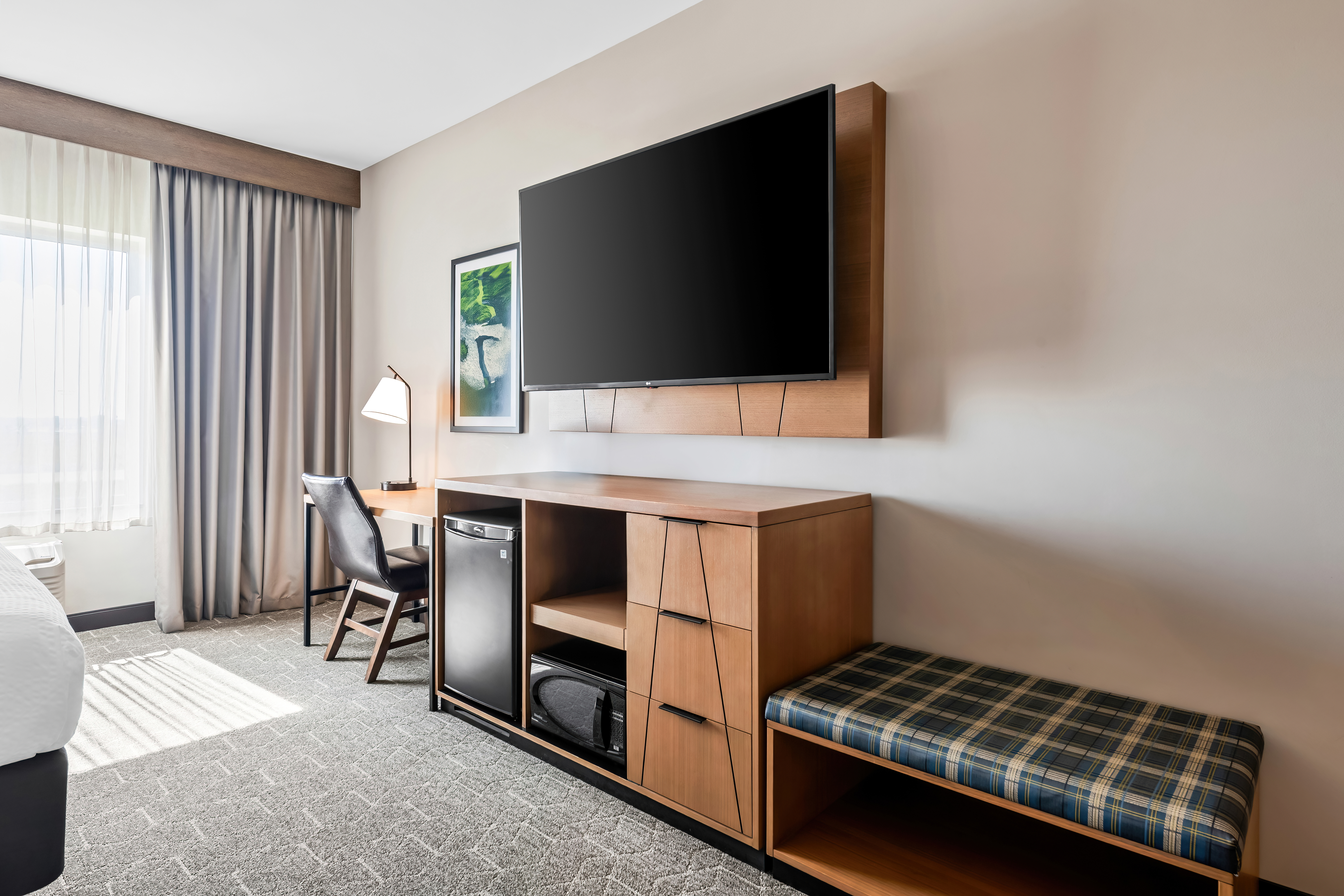 Guest room at the Running Aces Hotel & Casino, Trademark Collection by Wyndham in Columbus, Minnesota