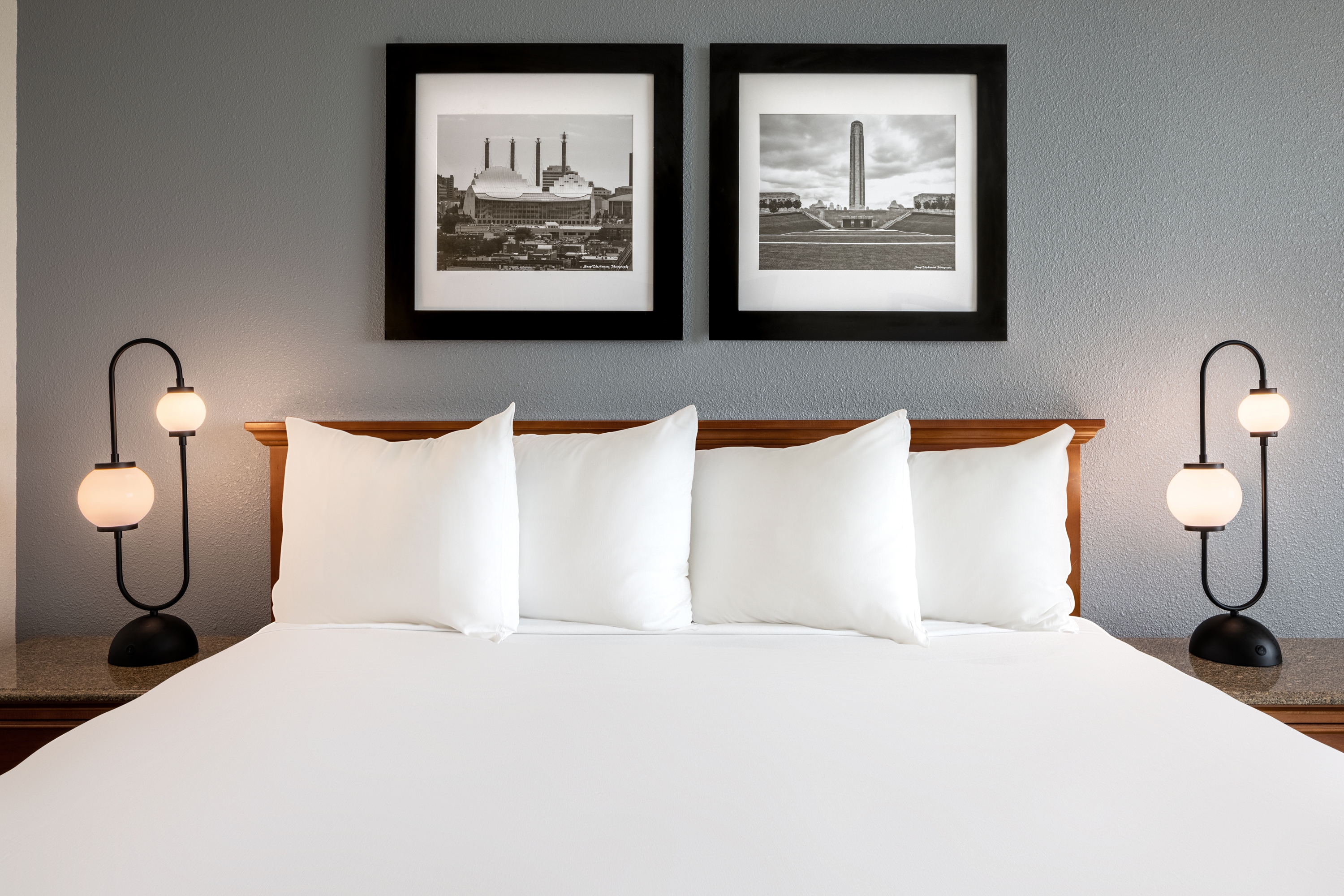 Guest room at the Harrah's Kansas City, Trademark Collection by Wyndham in North Kansas City, Missouri
