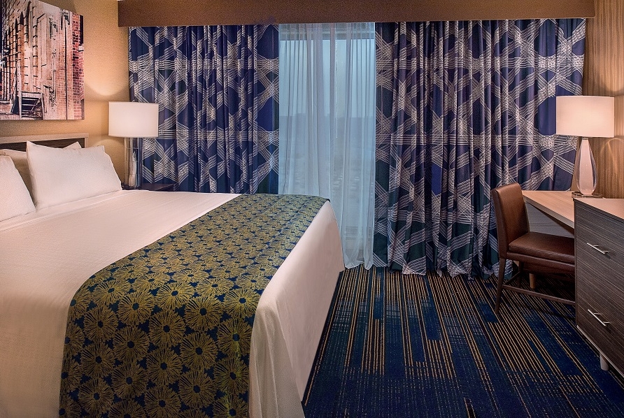 Guest room at the HoteLumiere at the Arch, Trademark Collection by Wyndham in St. Louis, Missouri
