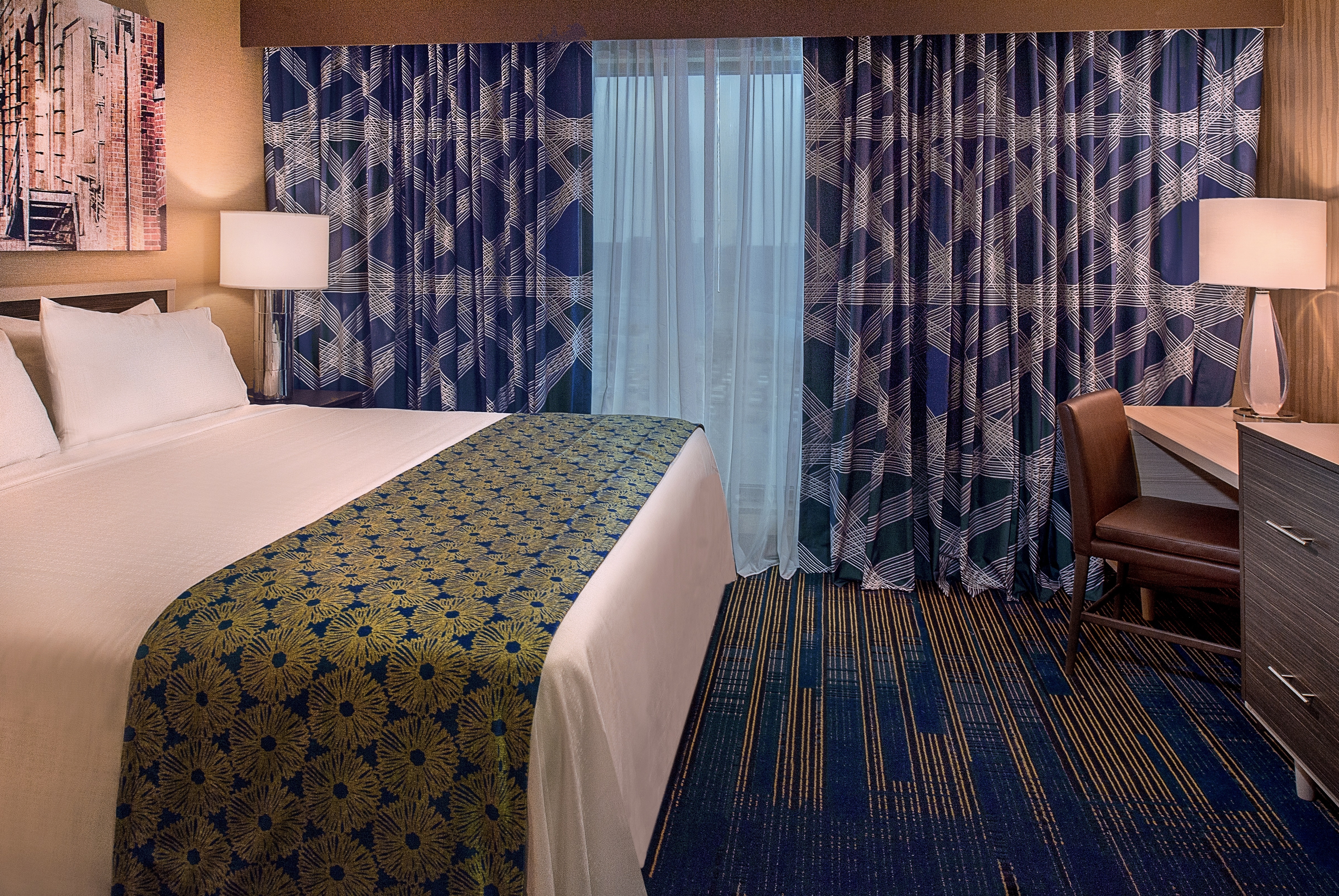Guest room at the HoteLumiere at the Arch, Trademark Collection by Wyndham in St. Louis, Missouri