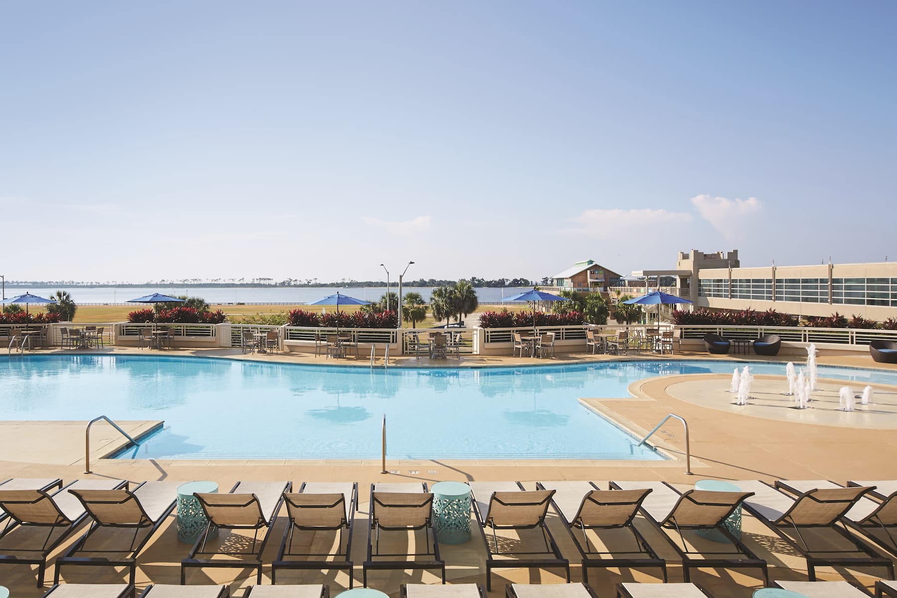 Pool at the Harrah's Gulf Coast, Trademark Collection by Wyndham in Biloxi, Mississippi