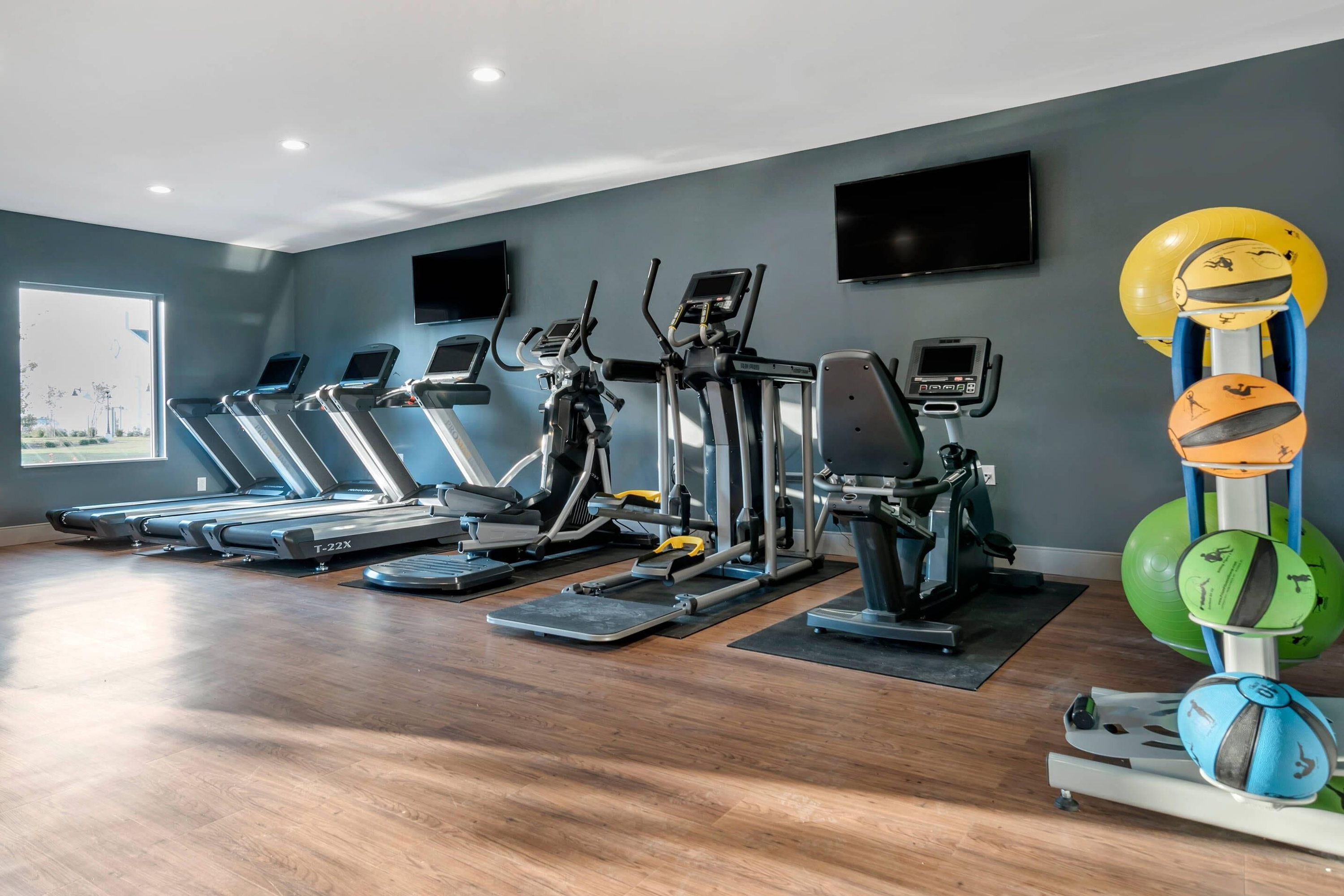 Fitness room at Lyric Hotel West End, Trademark Collection by Wyndham in Cleveland, Mississippi