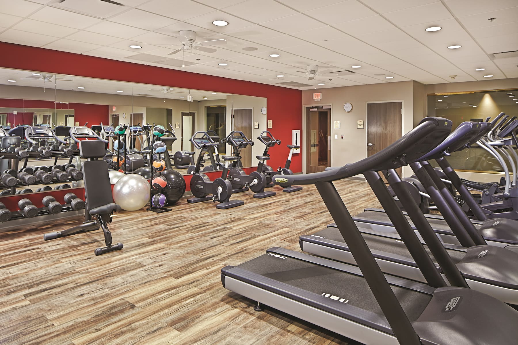 Fitness room at Horseshoe Tunica, Trademark Collection by Wyndham in Robinsonville, Mississippi