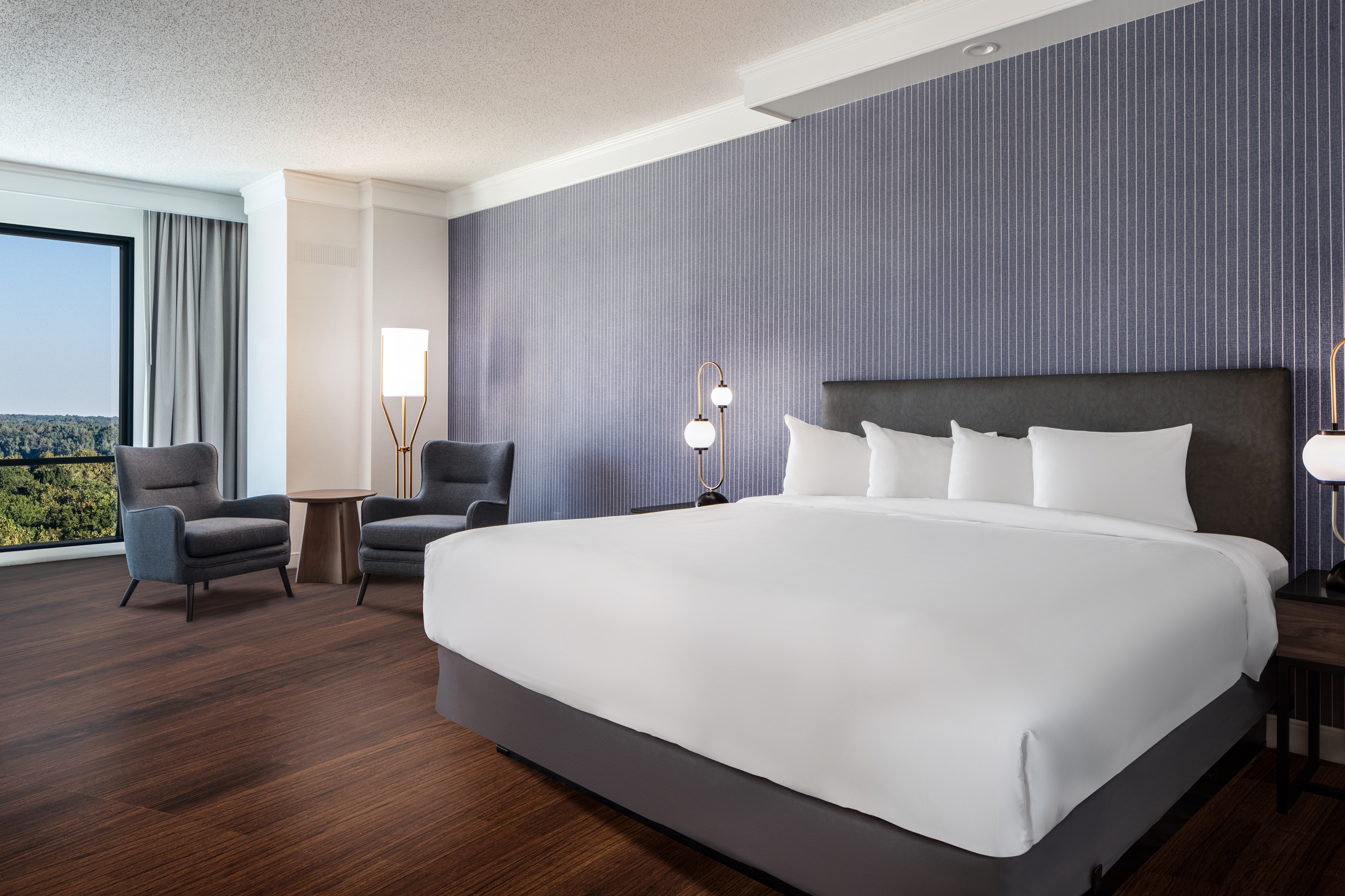 Guest room at the Horseshoe Tunica, Trademark Collection by Wyndham in Robinsonville, Mississippi
