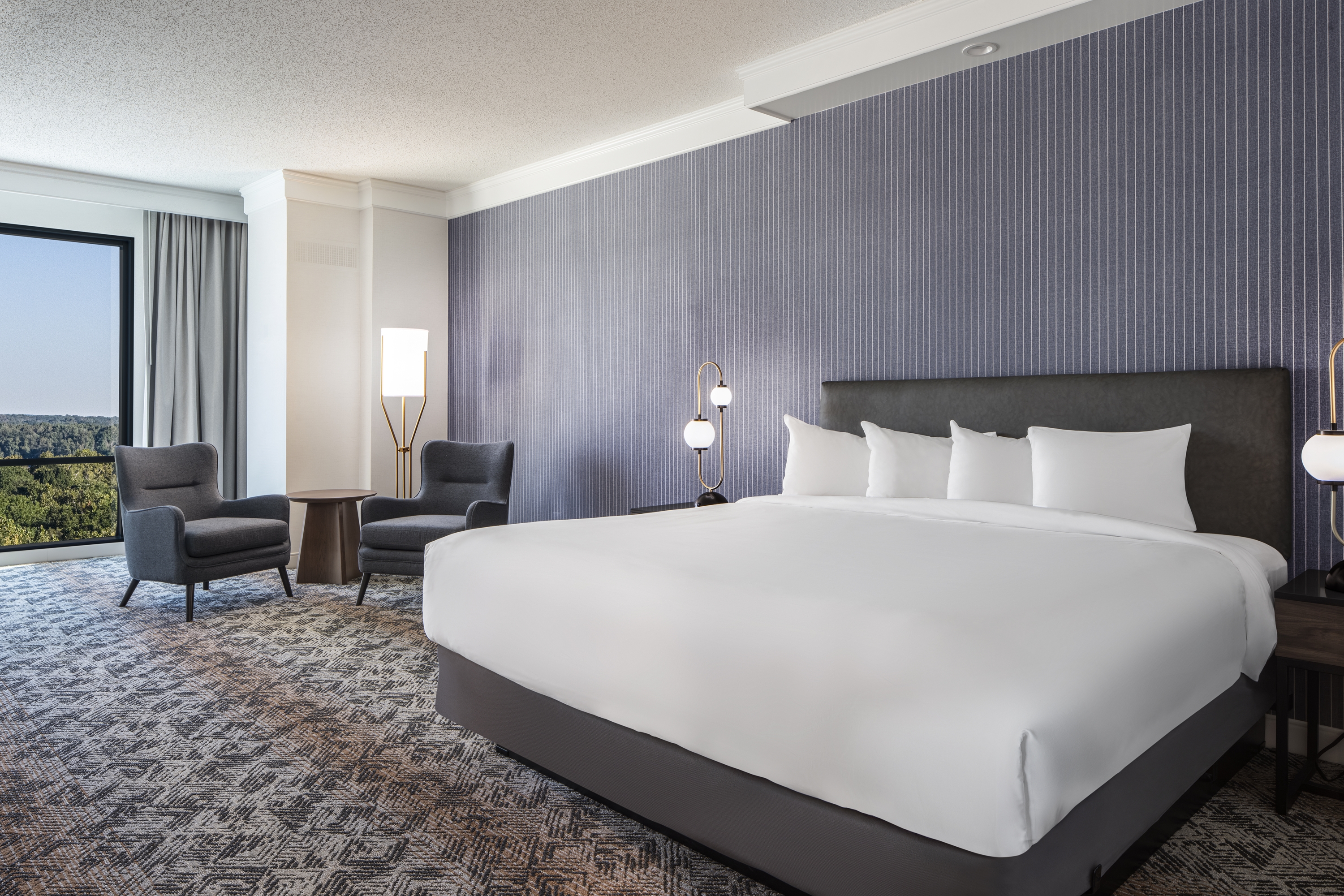 Guest room at the Horseshoe Tunica, Trademark Collection by Wyndham in Robinsonville, Mississippi