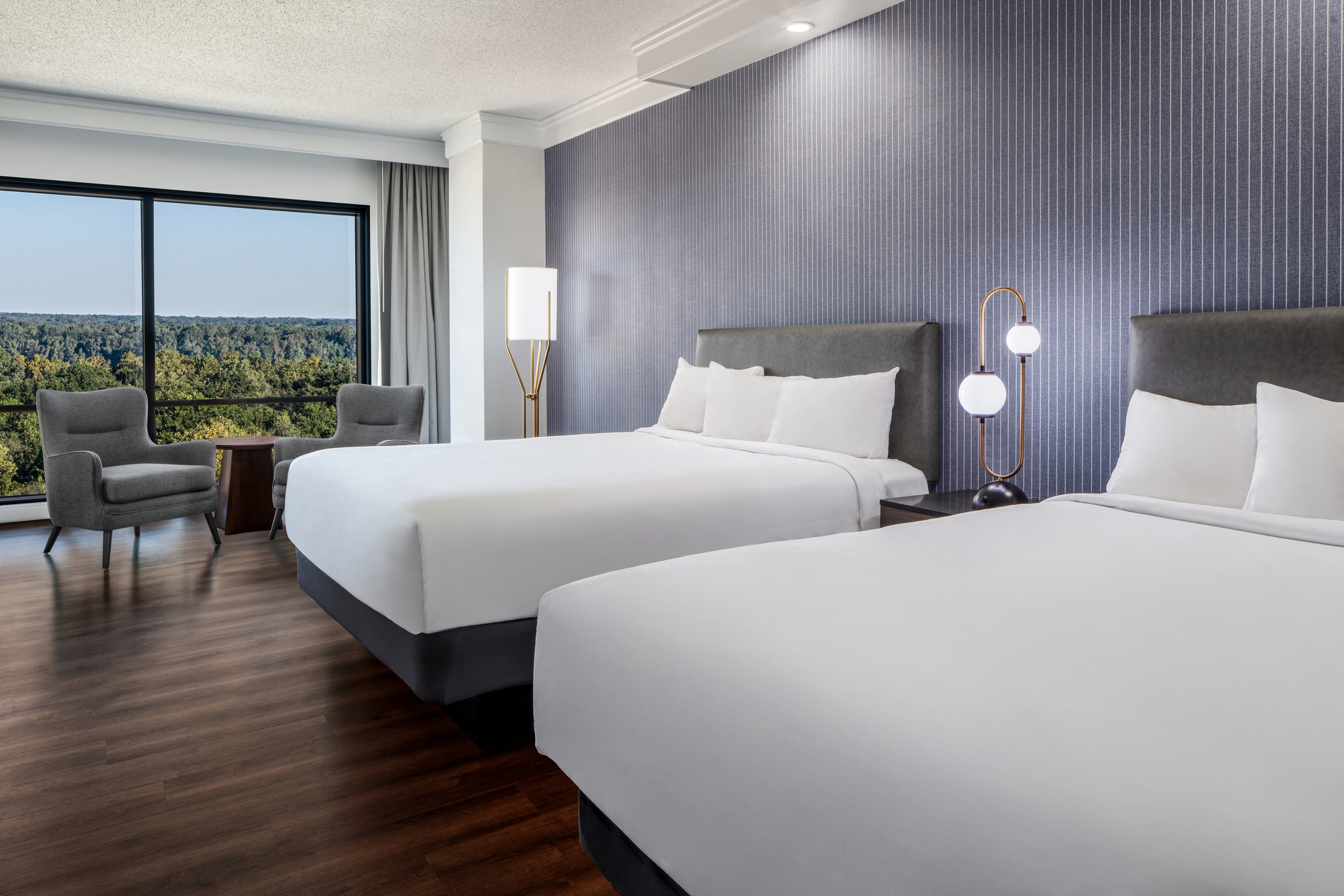 Guest room at the Horseshoe Tunica, Trademark Collection by Wyndham in Robinsonville, Mississippi