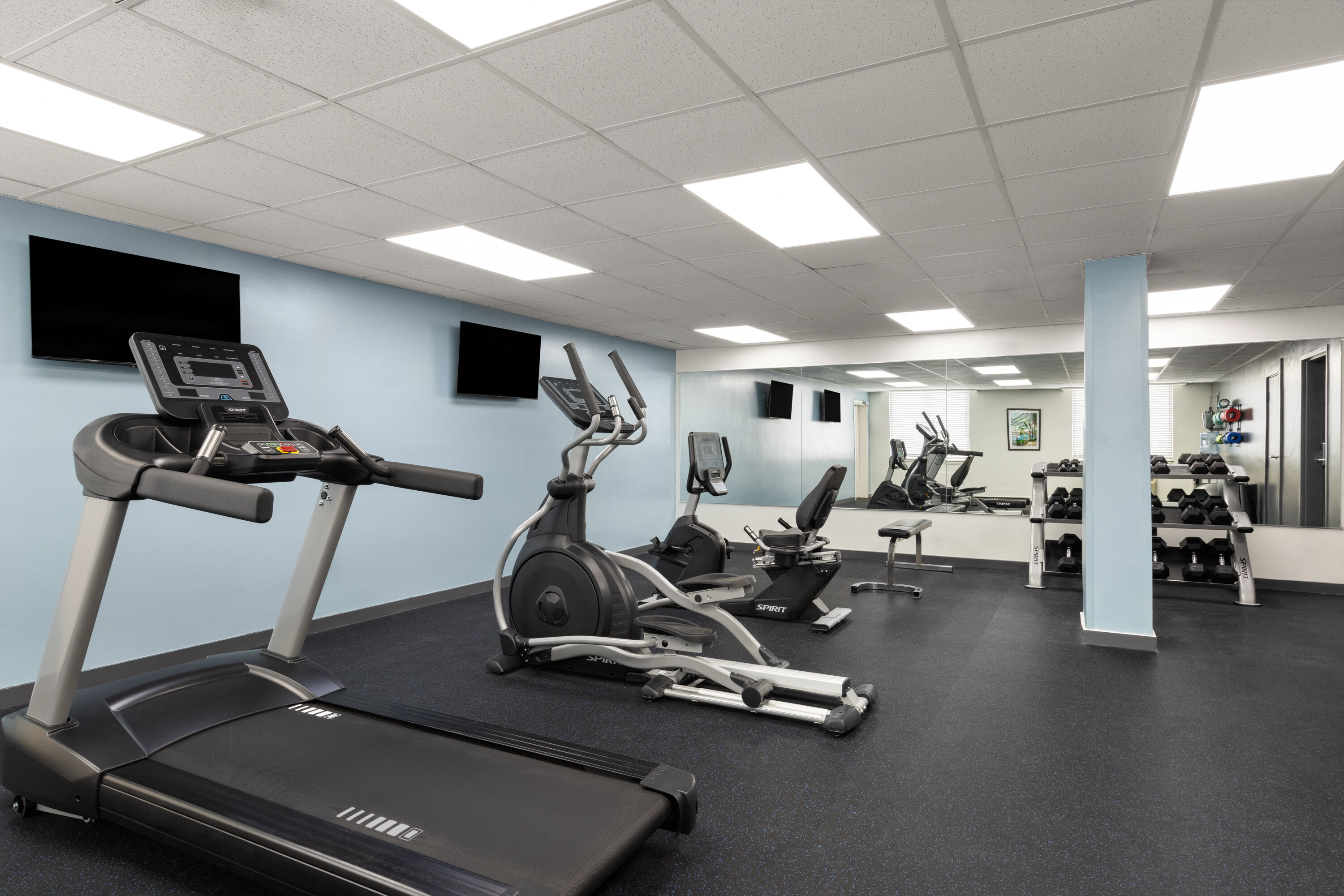 Fitness room at Hotel Manteo, Trademark Collection by Wyndham in Manteo, North Carolina