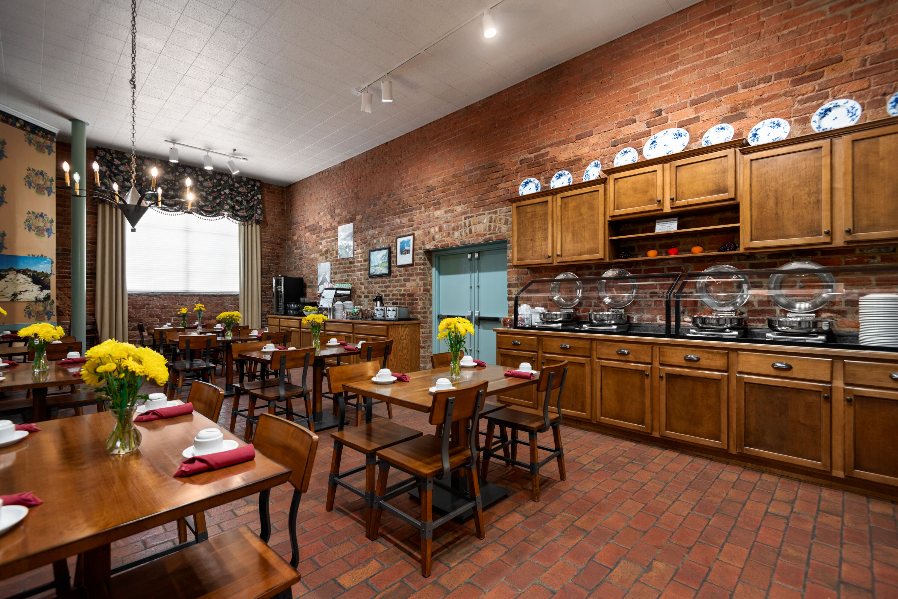 Free breakfast at The Historic Brookstown Inn, Trademark Collection by Wyndham in Winston-Salem, North Carolina