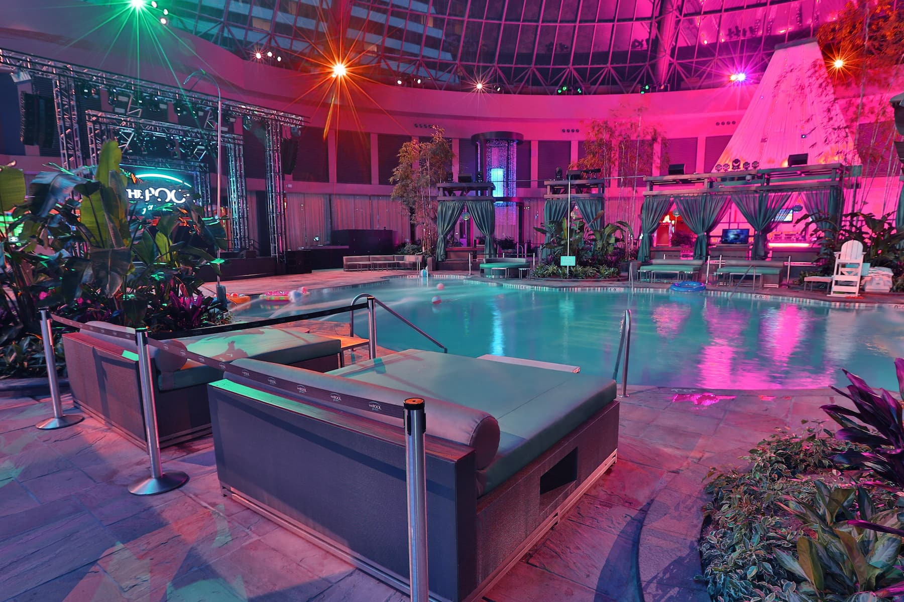 Pool at the Harrah's Resort Atlantic City, Trademark Collection in Atlantic City, New Jersey