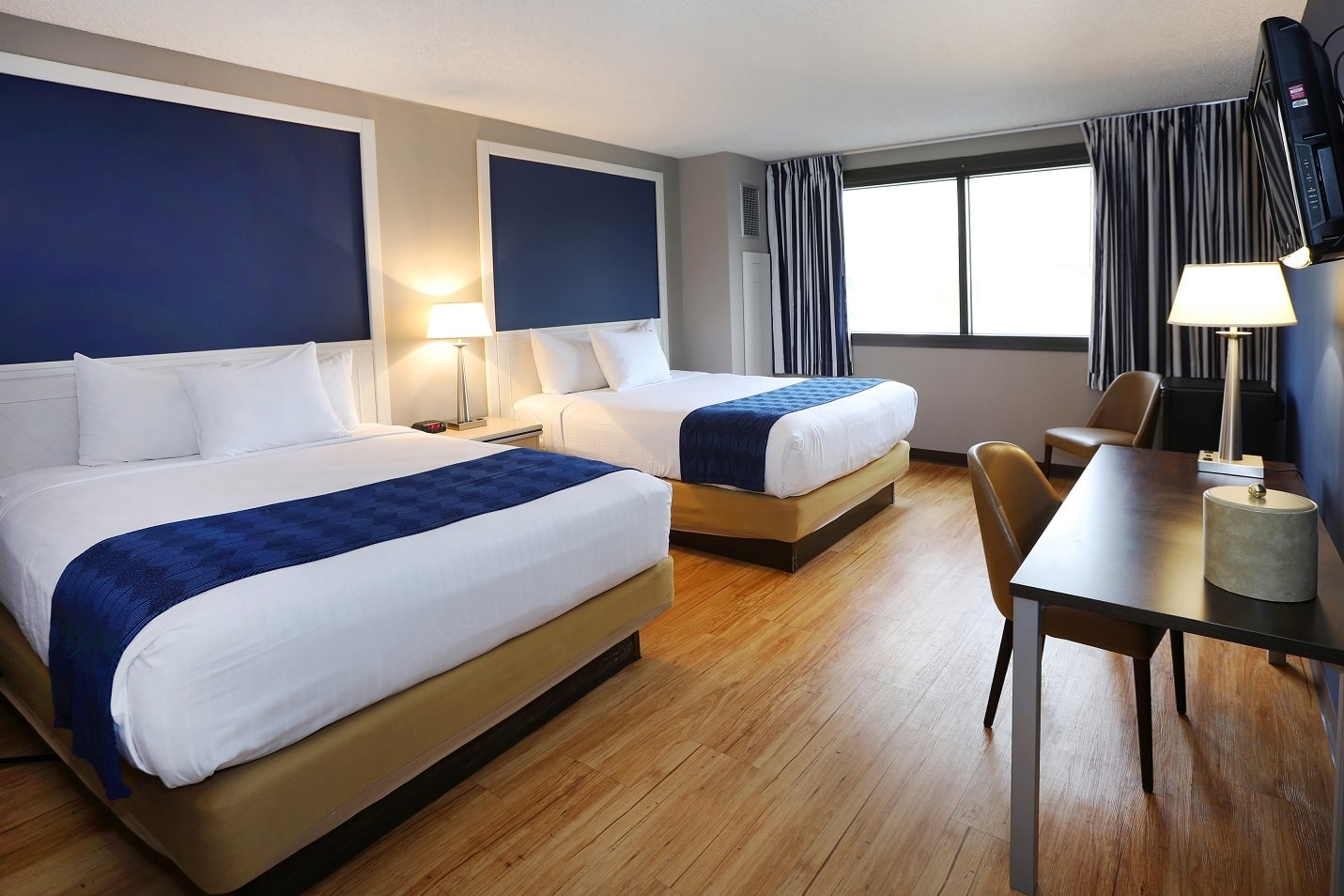 Guest room at the Tropicana Atlantic City, Trademark Collection by Wyndham in Atlantic City, New Jersey