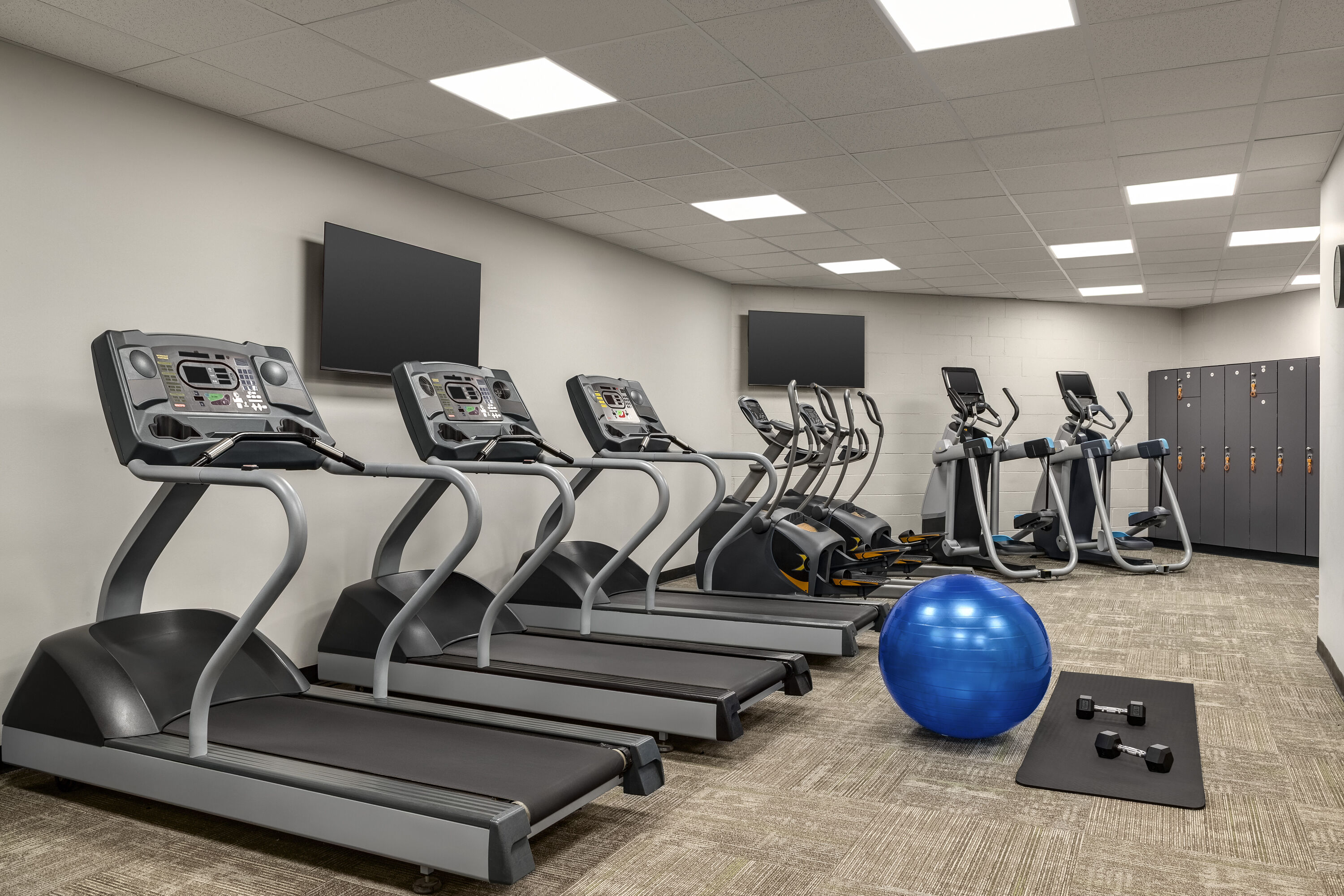 Fitness room at Hotel Troy, Trademark Collection by Wyndham in Parsippany, New Jersey