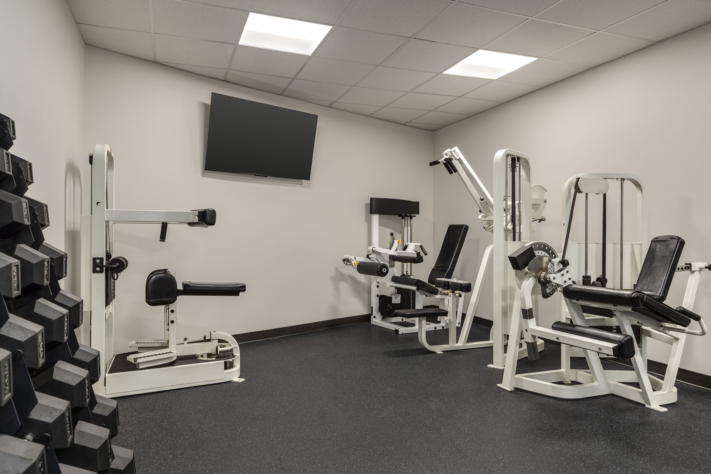 Fitness room at Hotel Troy, Trademark Collection by Wyndham in Parsippany, New Jersey