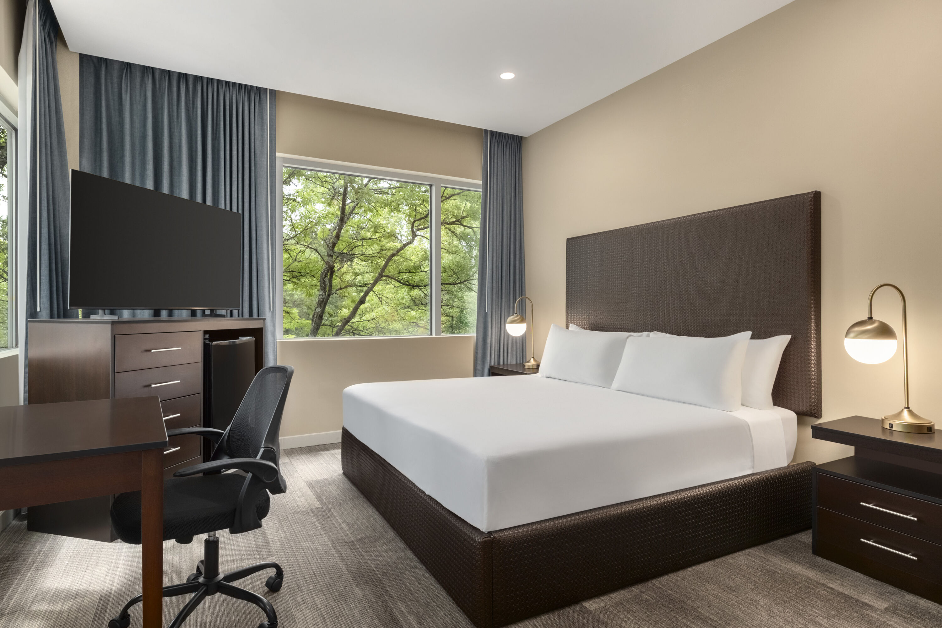 Guest room at the Hotel Troy, Trademark Collection by Wyndham in Parsippany, New Jersey