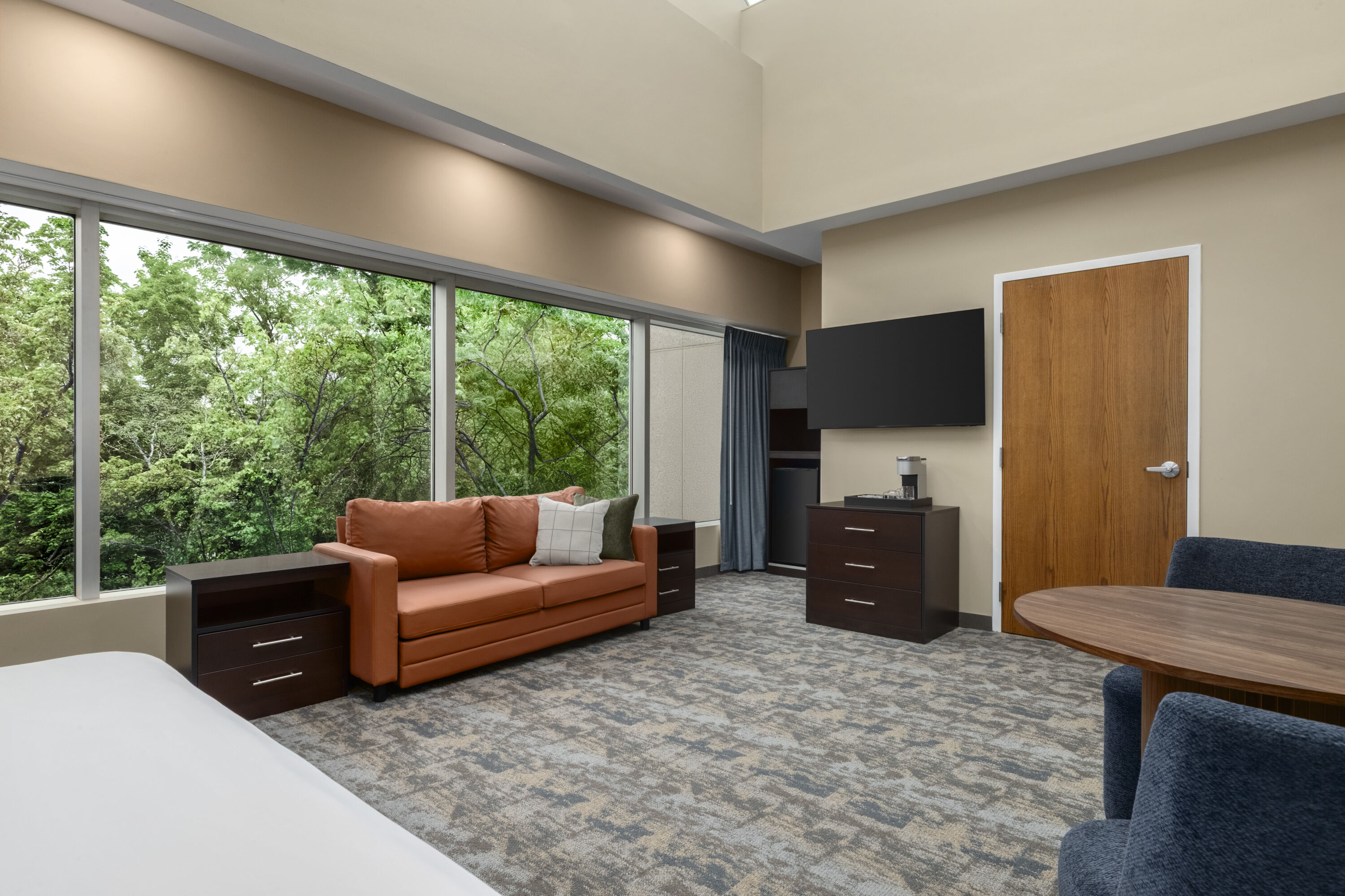 Guest room at the Hotel Troy, Trademark Collection by Wyndham in Parsippany, New Jersey