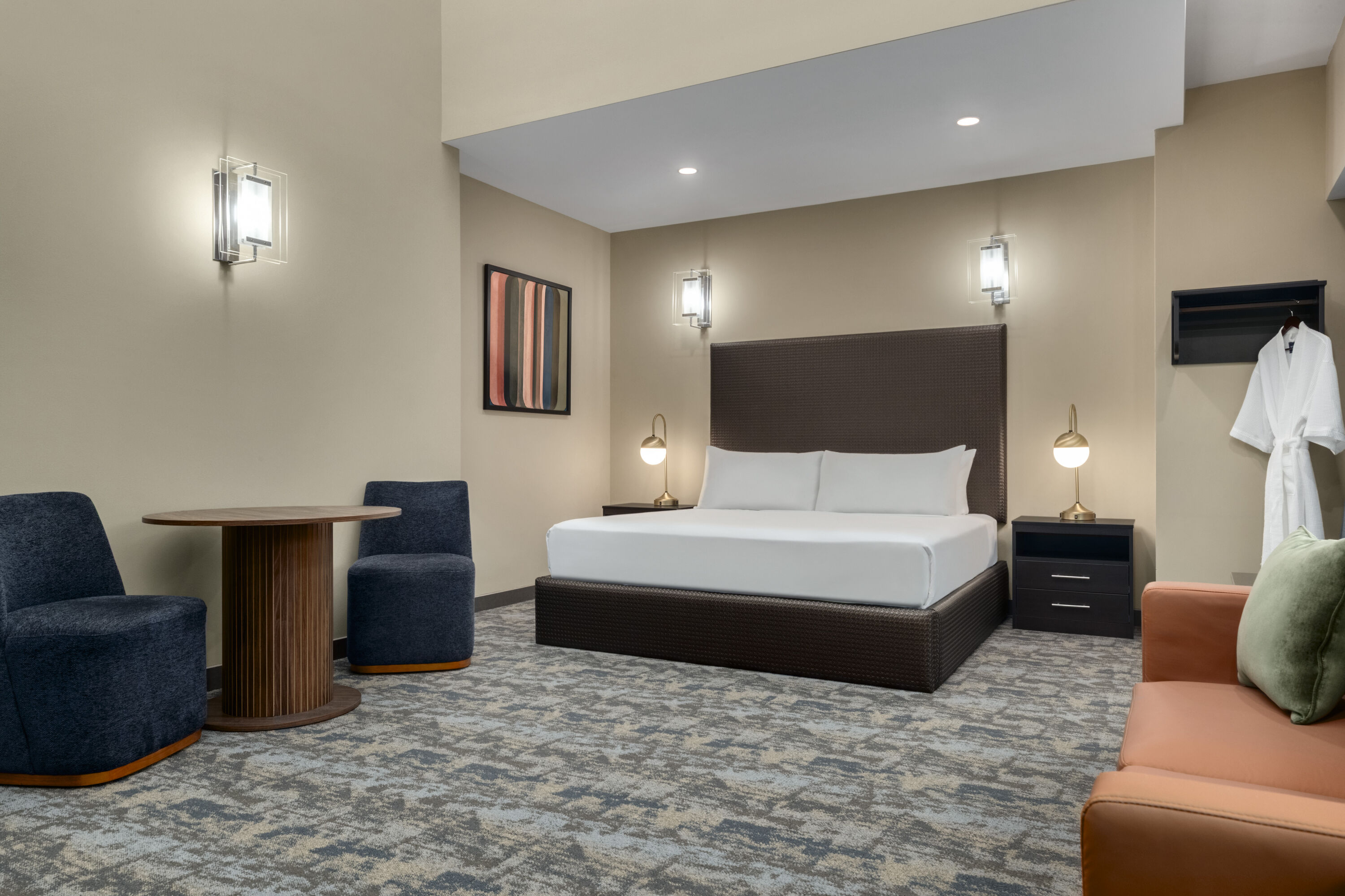 Guest room at the Hotel Troy, Trademark Collection by Wyndham in Parsippany, New Jersey