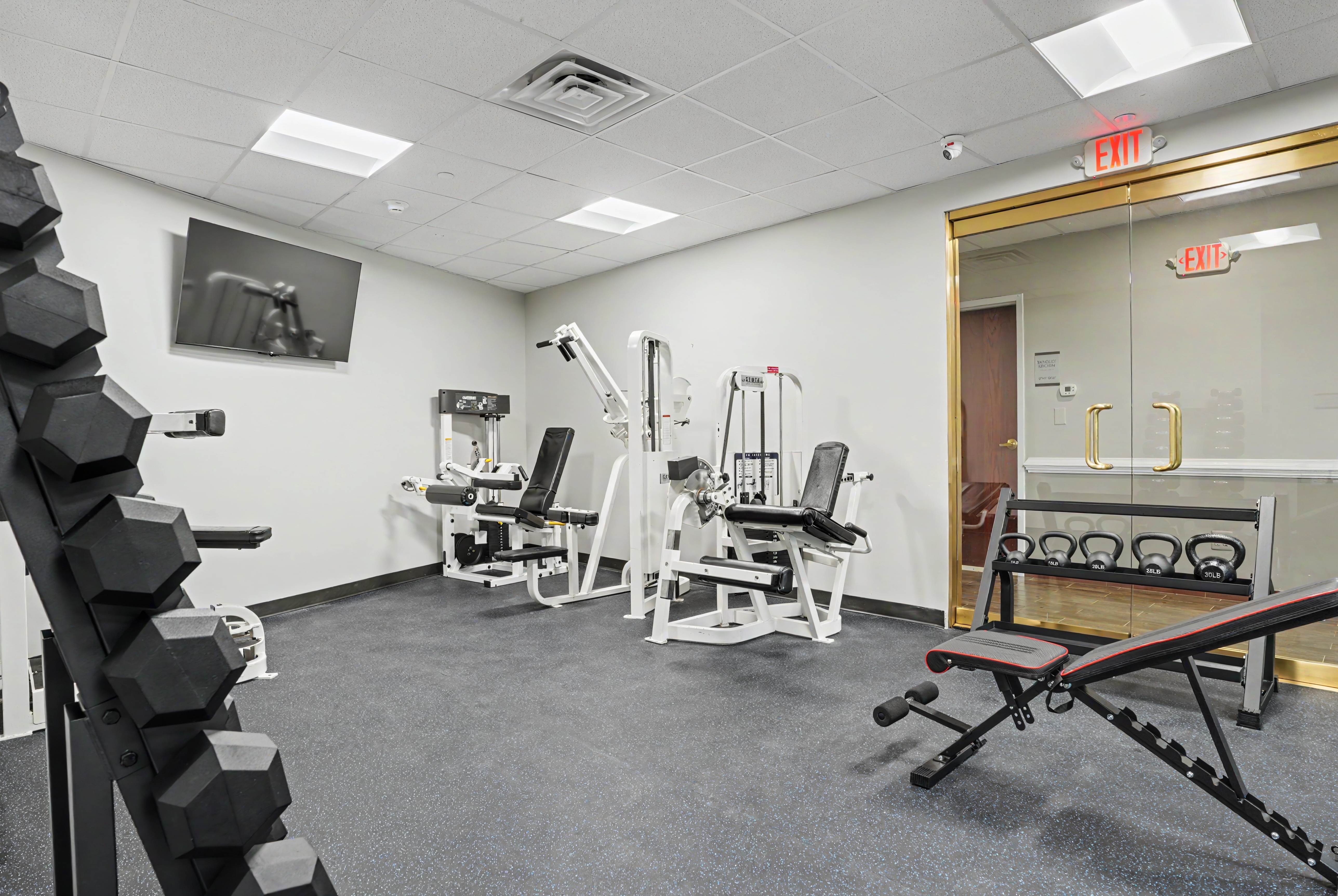 Fitness room at Hotel Troy, Trademark Collection by Wyndham in Parsippany, New Jersey