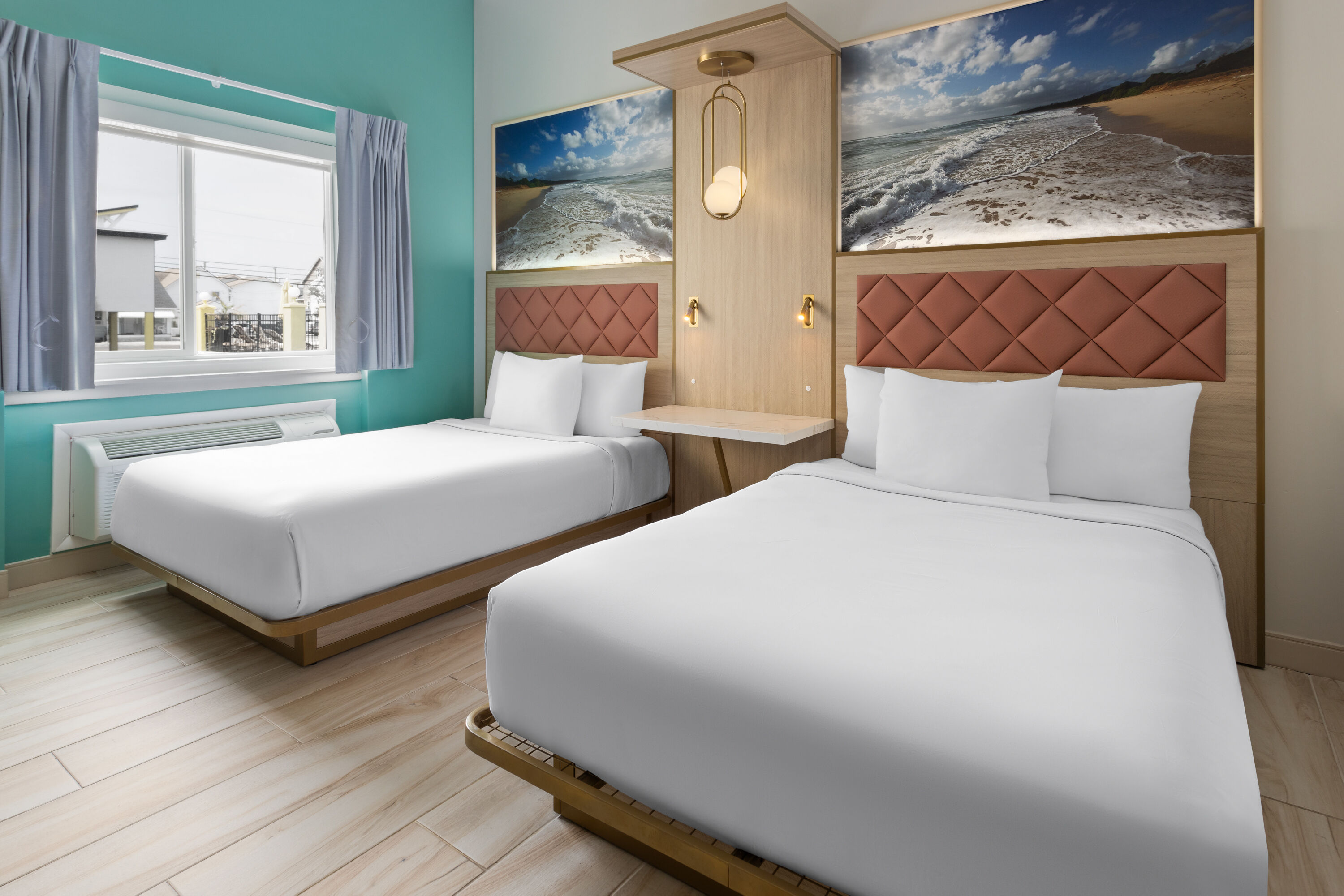 Guest room at the The Vibes Hotel, Trademark Collection by Wyndham in Wildwood, New Jersey