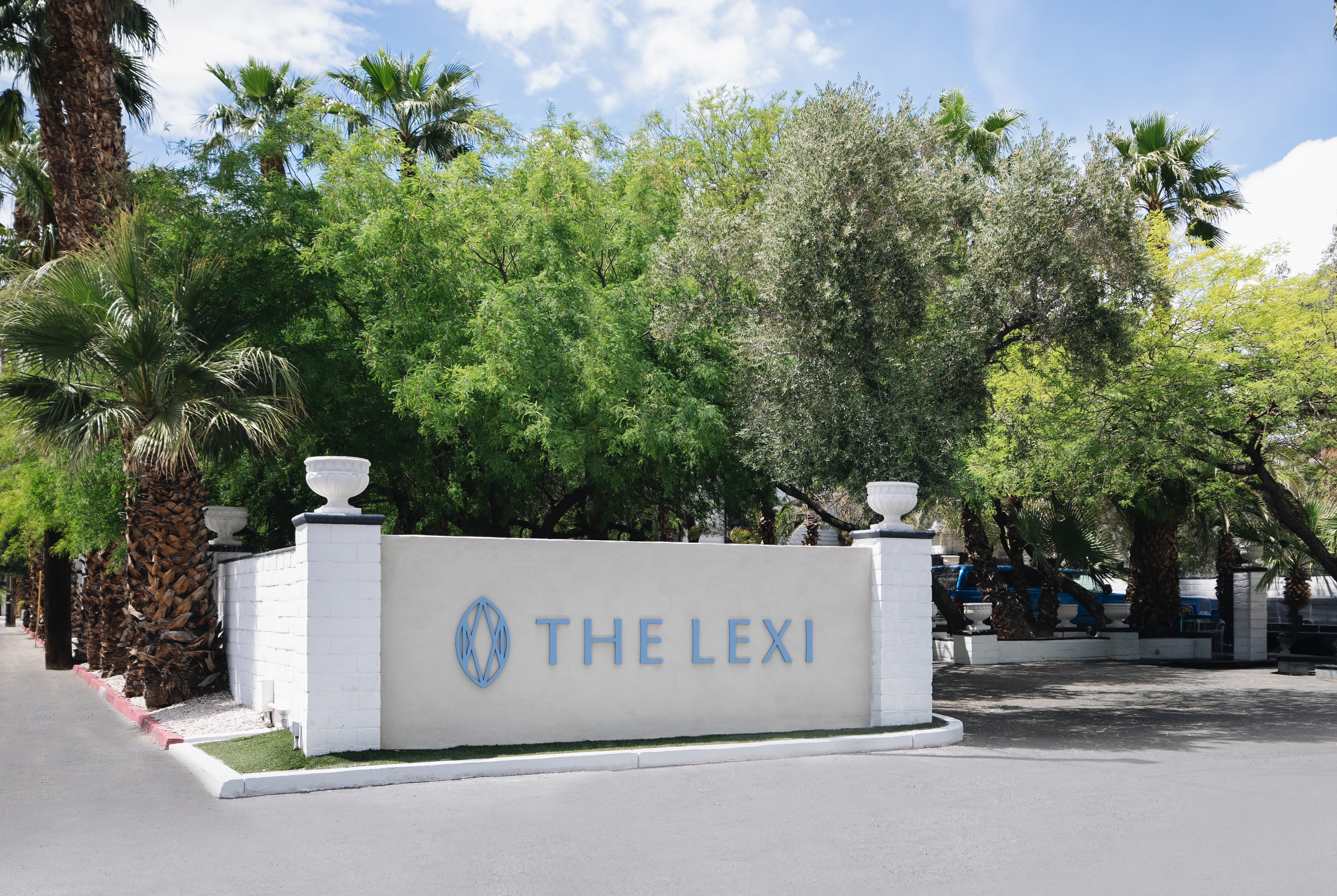 Exterior of The Lexi Las Vegas, Trademark Collection by Wyndham hotel in Las Vegas, Nevada