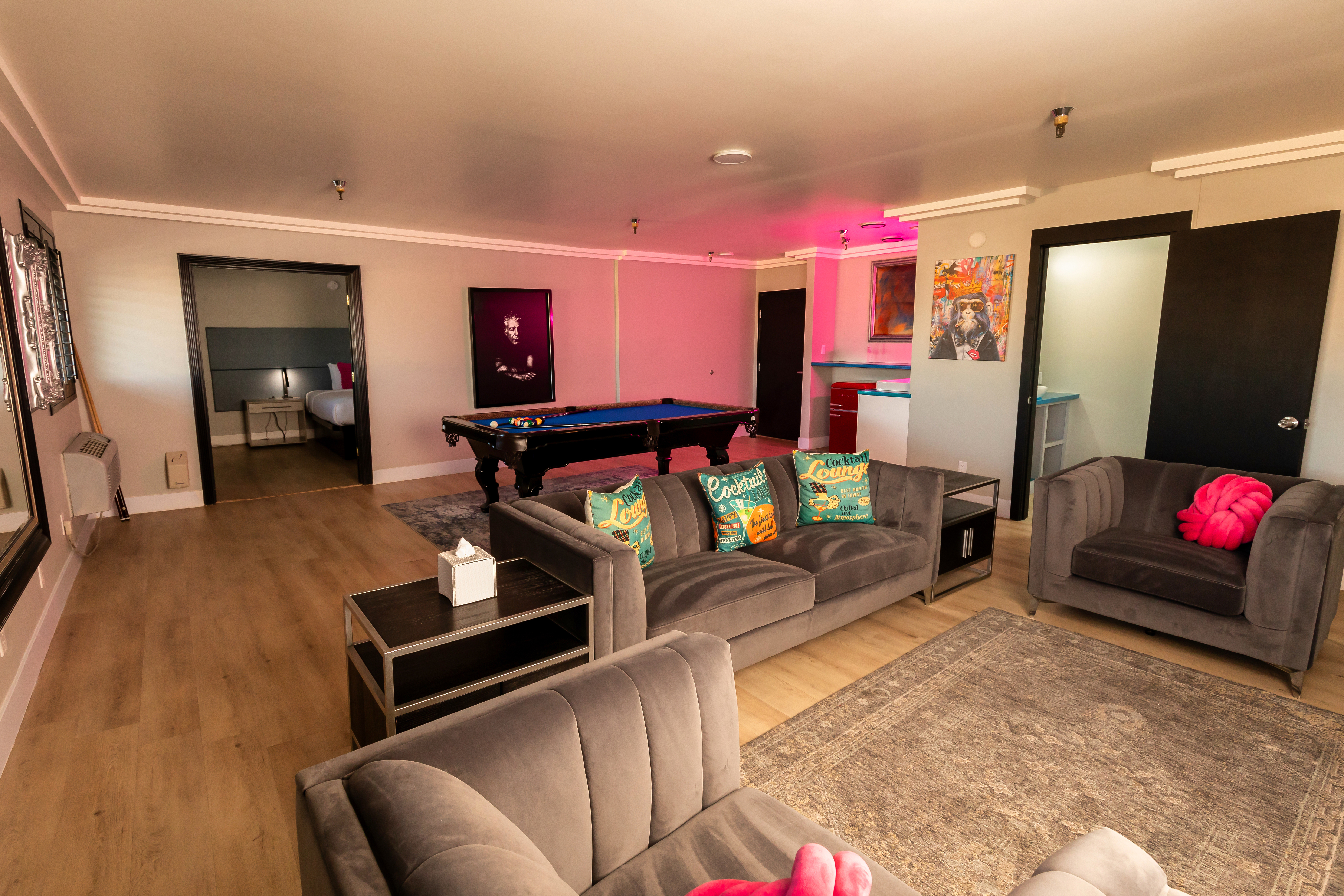 Guest room at the The Lexi Las Vegas, Trademark Collection by Wyndham in Las Vegas, Nevada