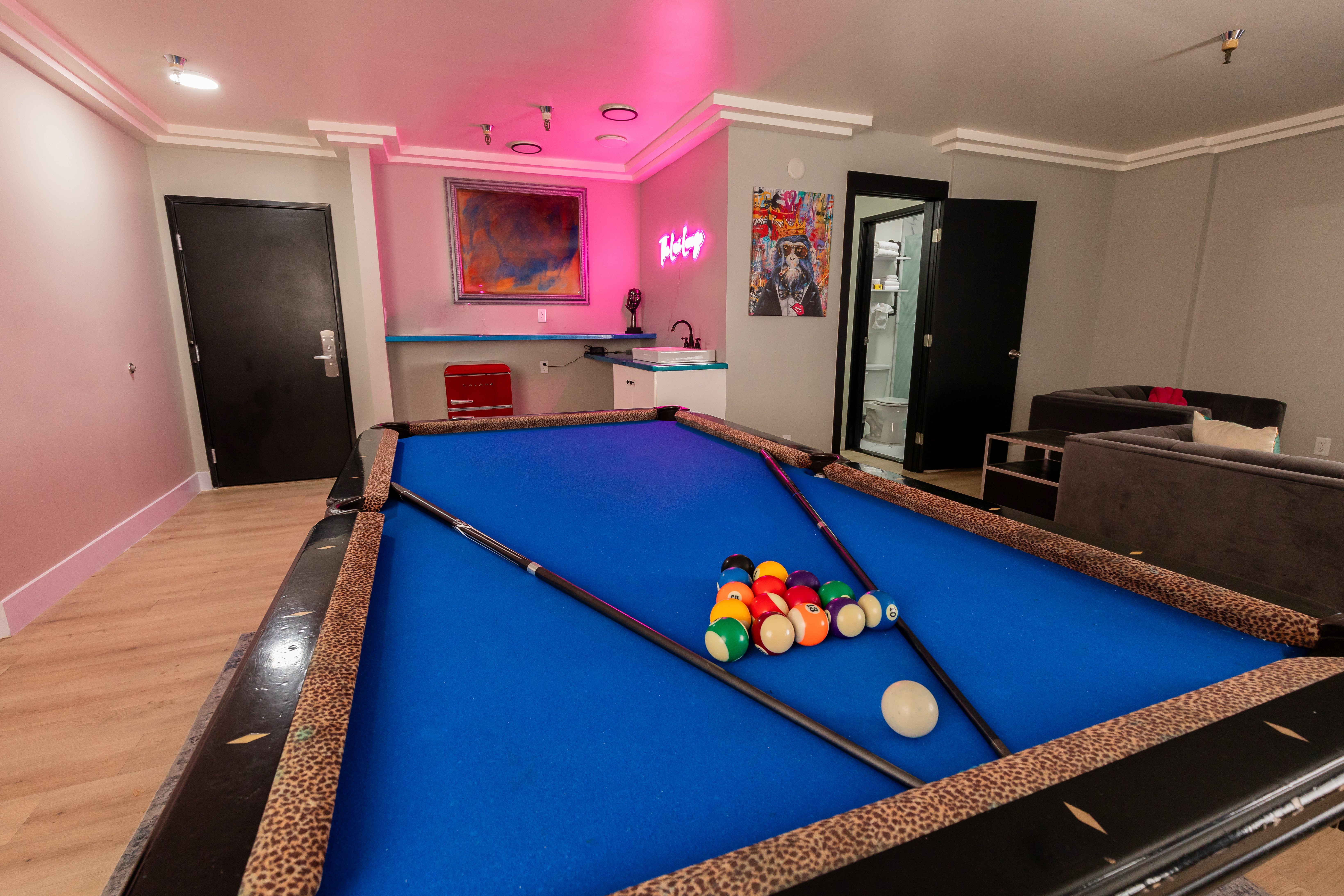 Guest room at the The Lexi Las Vegas, Trademark Collection by Wyndham in Las Vegas, Nevada