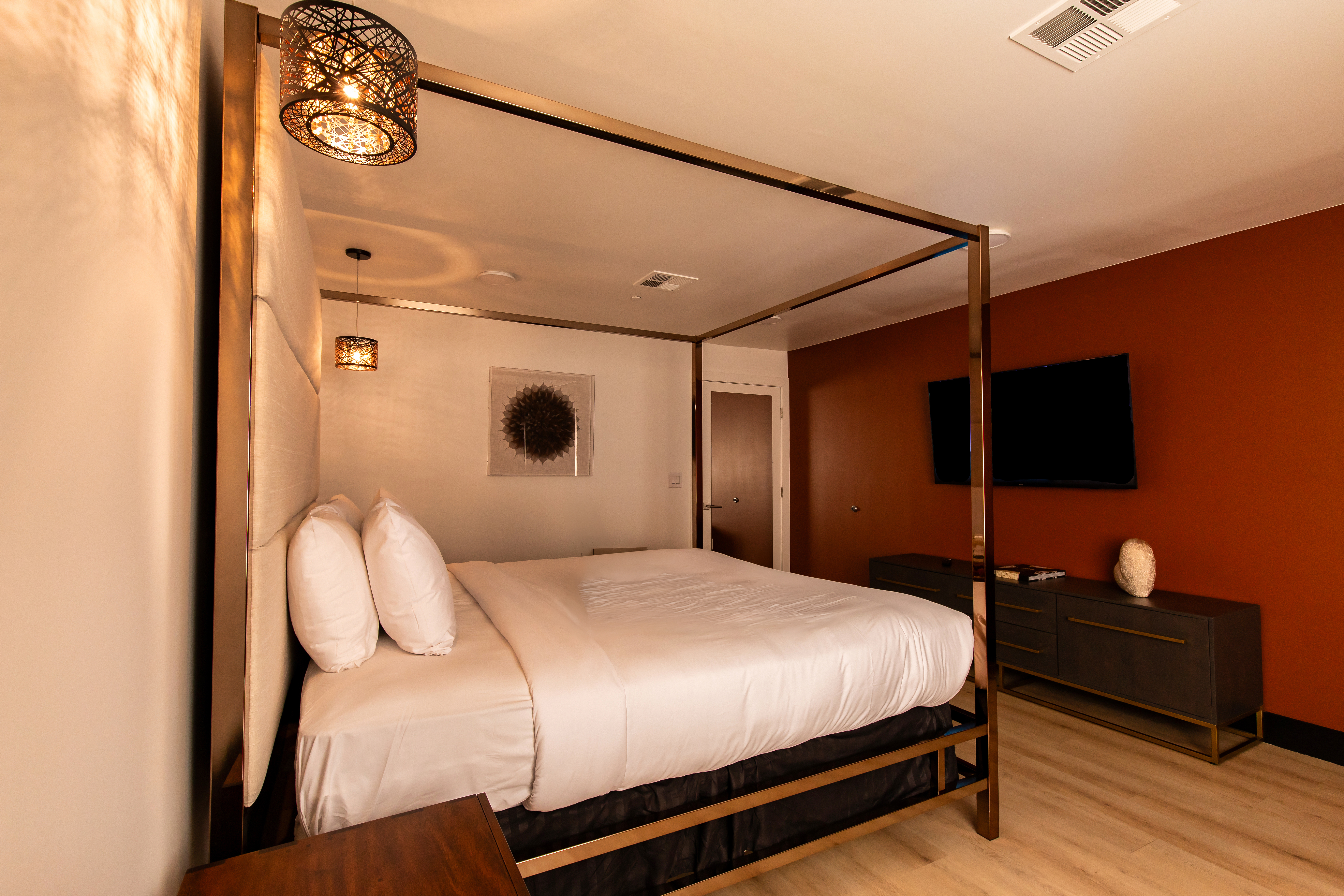 Guest room at the The Lexi Las Vegas, Trademark Collection by Wyndham in Las Vegas, Nevada