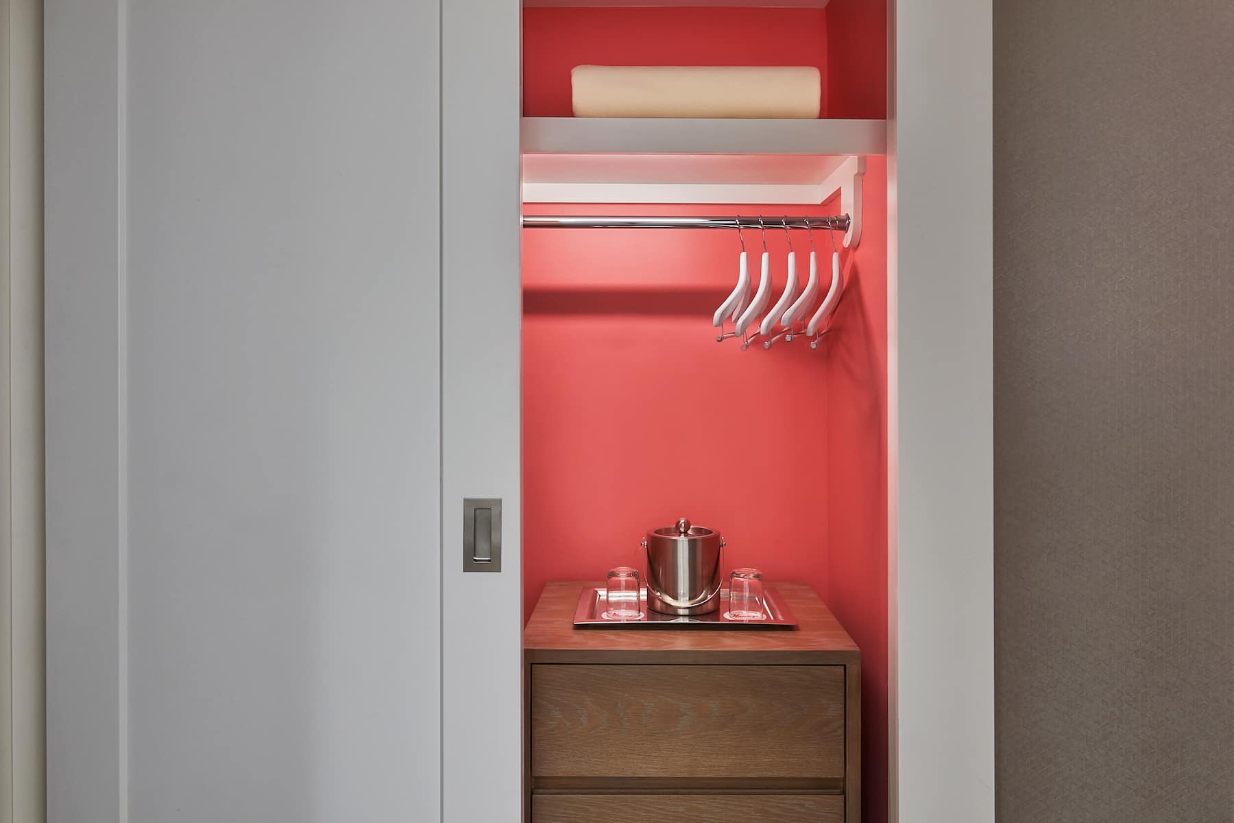 Guest room at the Flamingo Las Vegas, Trademark Collection by Wyndham in Las Vegas, Nevada