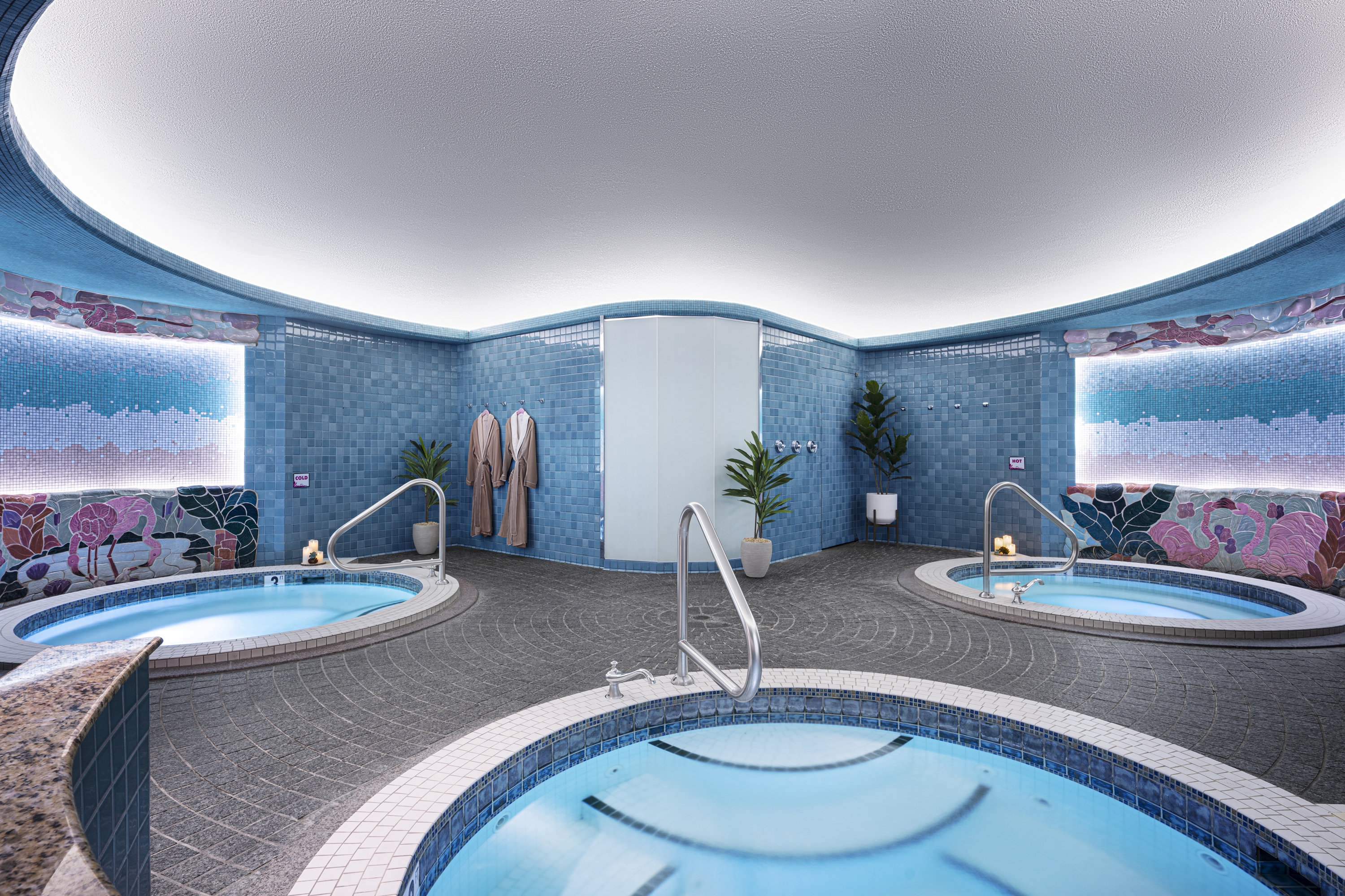 Hot tub at the Flamingo Las Vegas, Trademark Collection by Wyndham in Las Vegas, Nevada