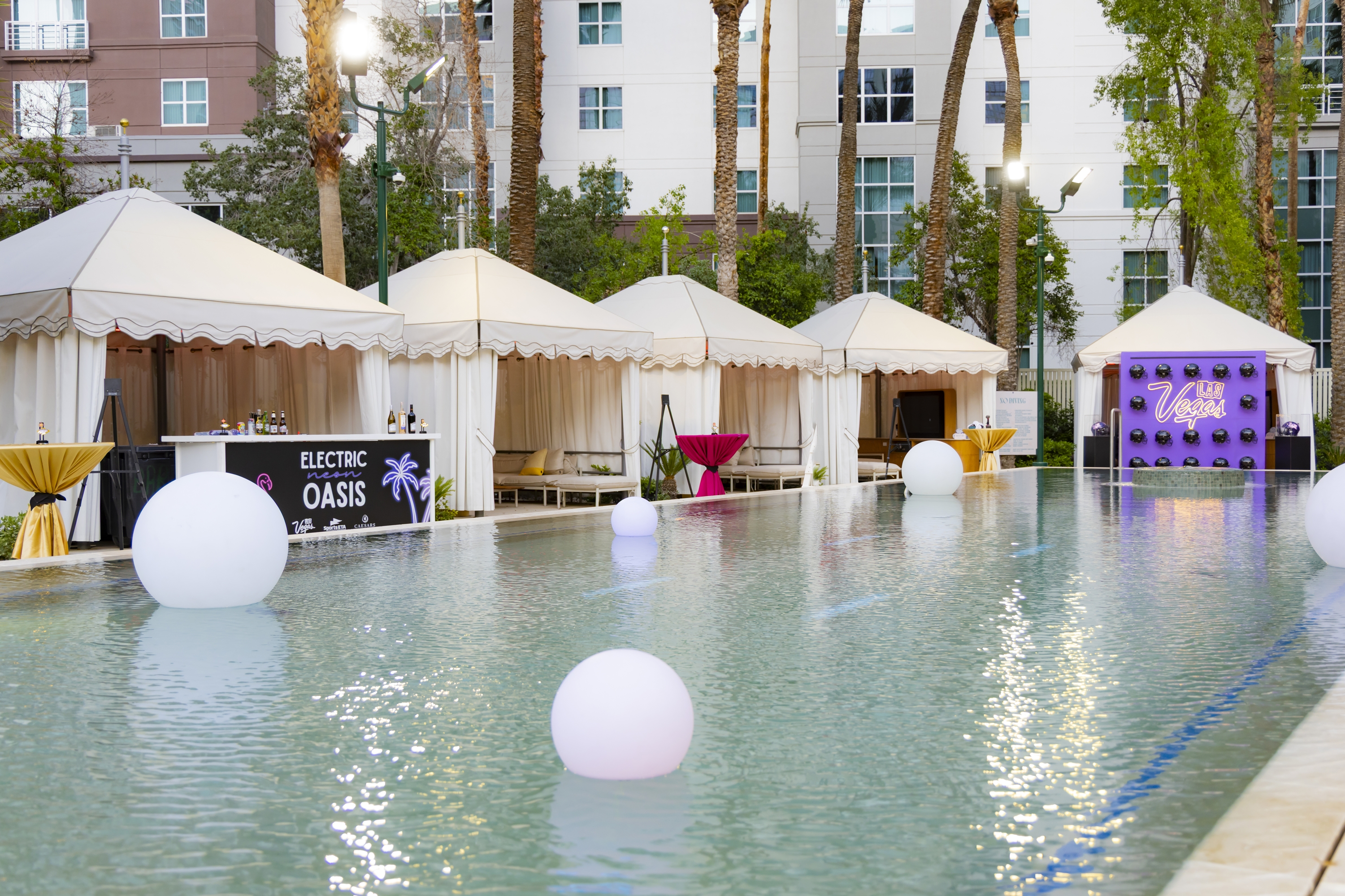 Pool feature at the Flamingo Las Vegas, Trademark Collection by Wyndham in Las Vegas, Nevada