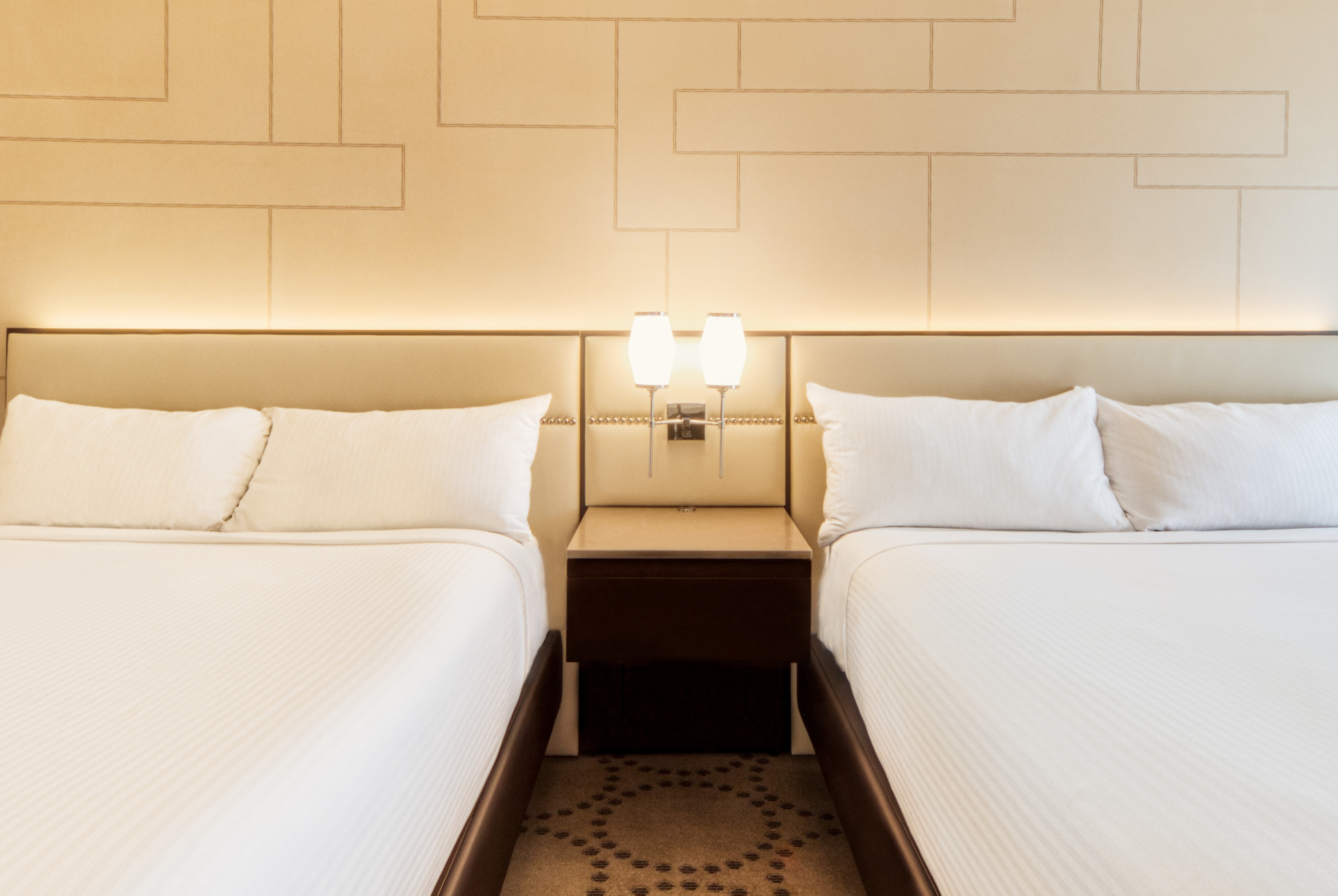 Guest room at the Harrah's Las Vegas, Trademark Collection by Wyndham in Las Vegas, Nevada