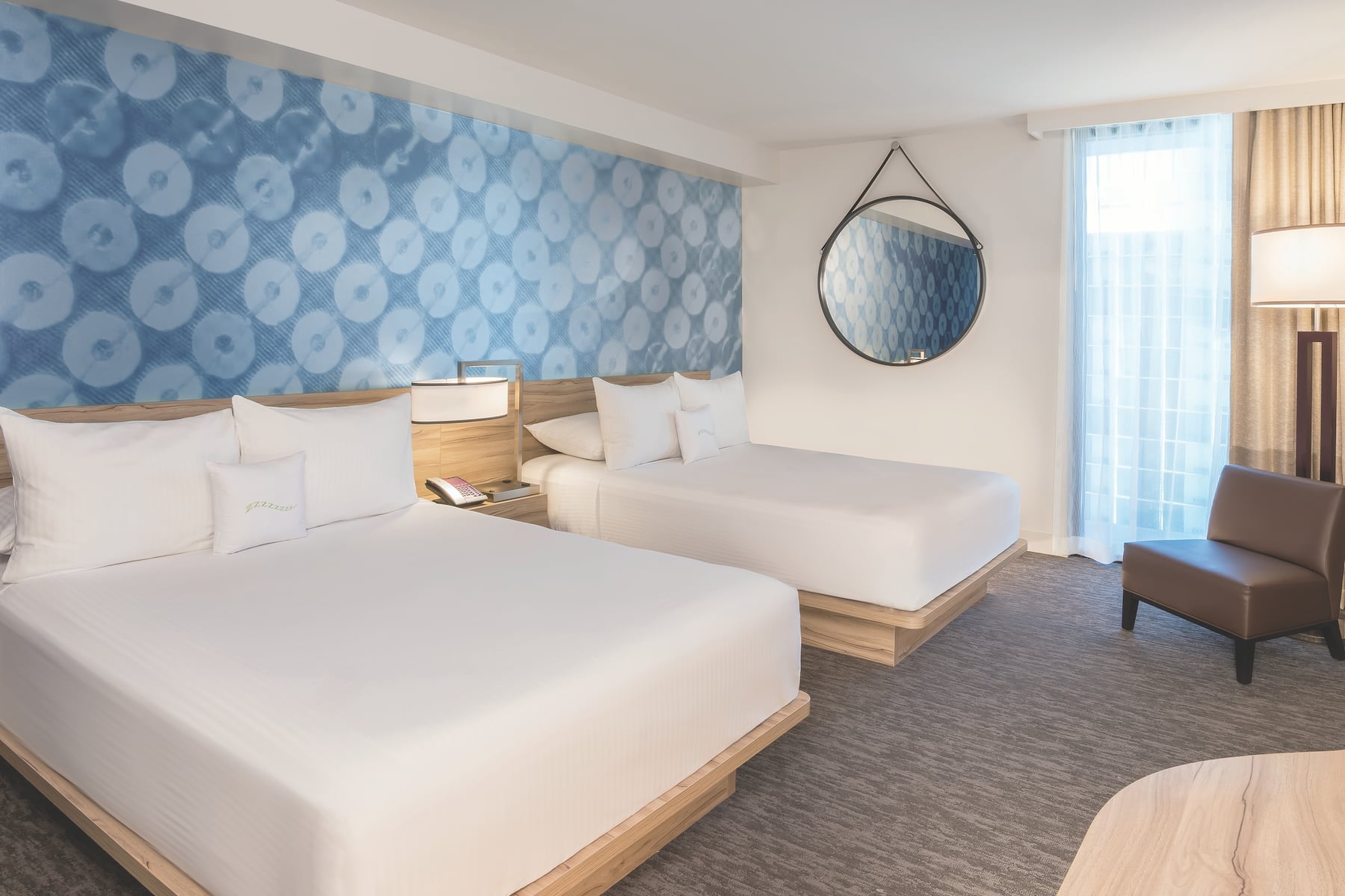 Guest room at the The LINQ Hotel + Experience, Trademark Collection by Wyndham in Las Vegas, Nevada