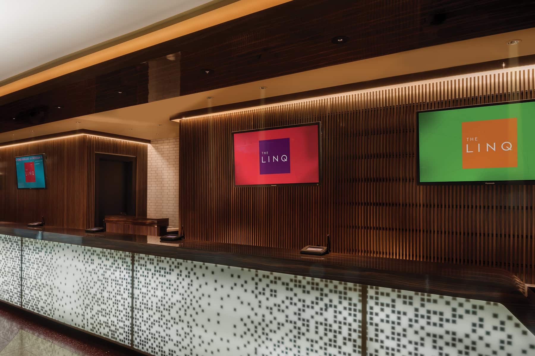 The LINQ Hotel + Experience, Trademark Collection by Wyndham reception in Las Vegas, Nevada