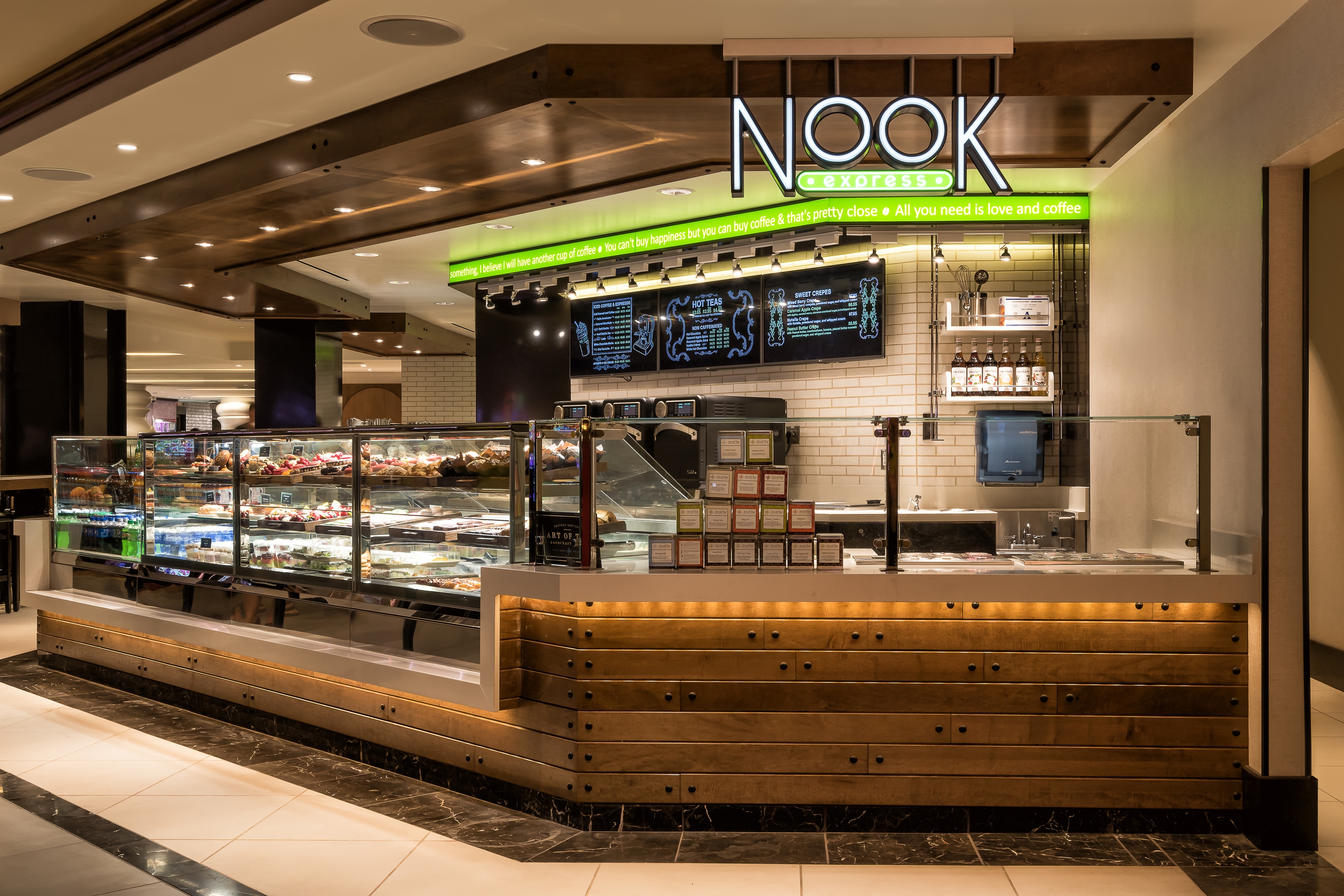 The LINQ Hotel + Experience, Trademark Collection by Wyndham restaurant snack bar in Las Vegas, Nevada