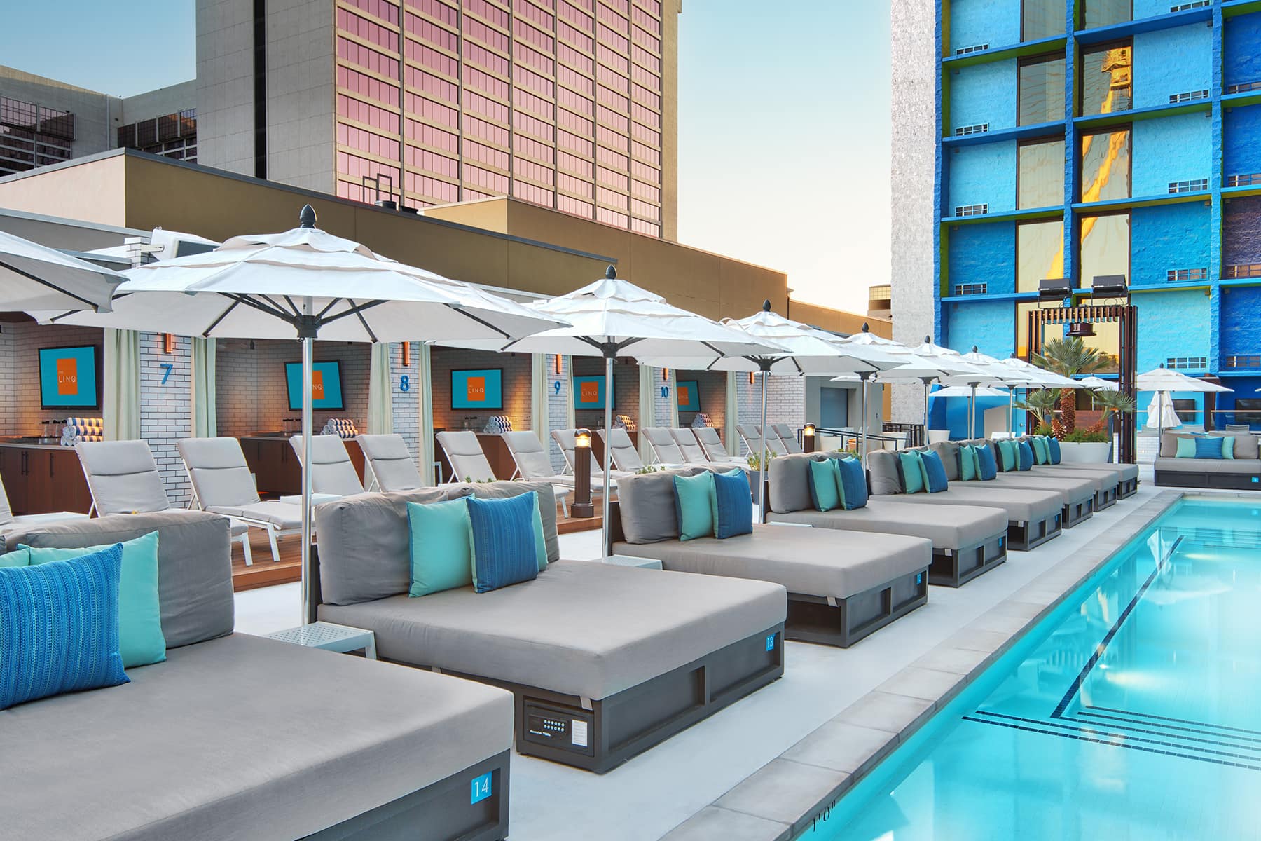 Pool at the The LINQ Hotel + Experience, Trademark Collection by Wyndham in Las Vegas, Nevada