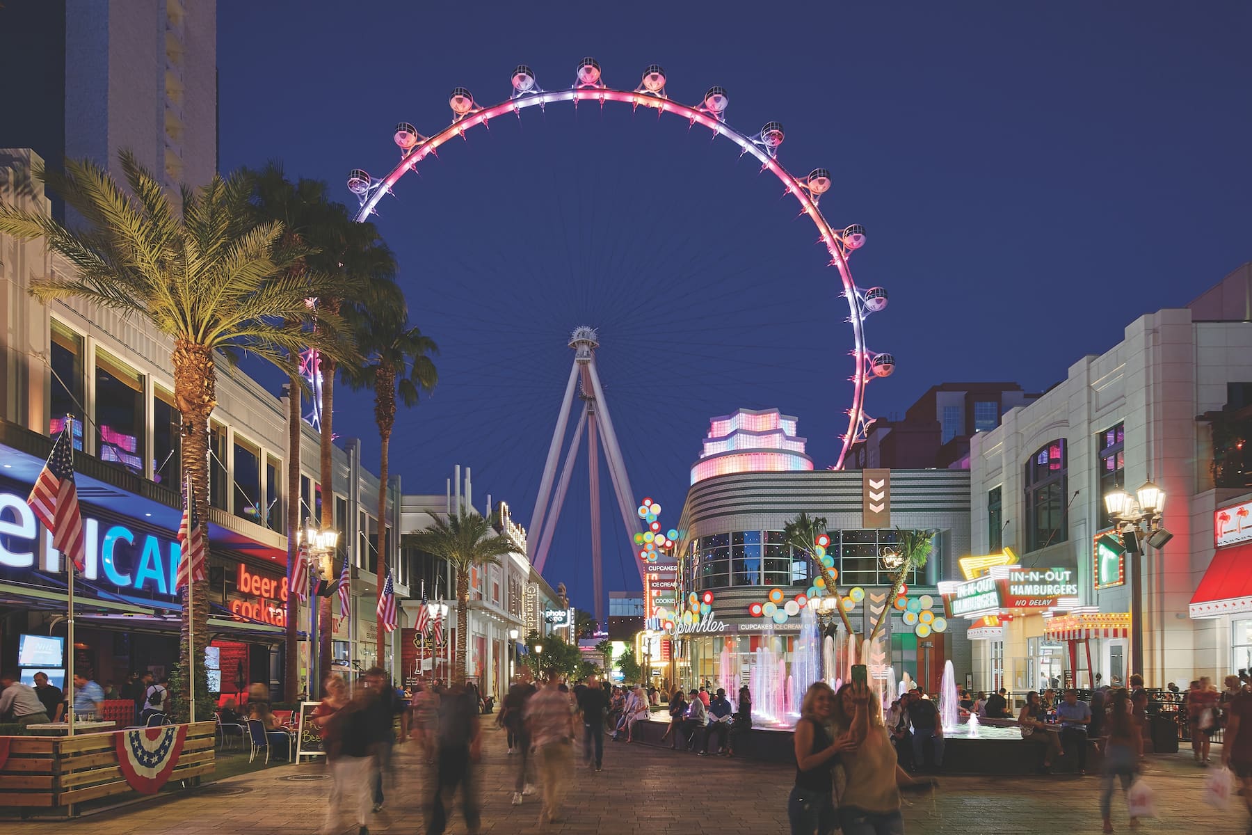 Exterior of The LINQ Hotel + Experience, Trademark Collection by Wyndham hotel in Las Vegas, Nevada
