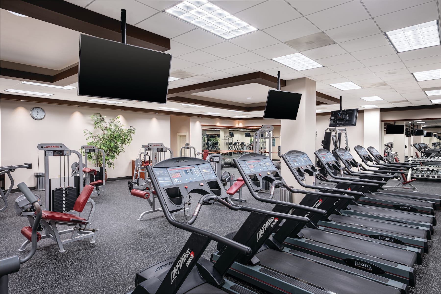 Fitness room at Planet Hollywood Resort & Casino, Trademark Collection in Las Vegas, Nevada
