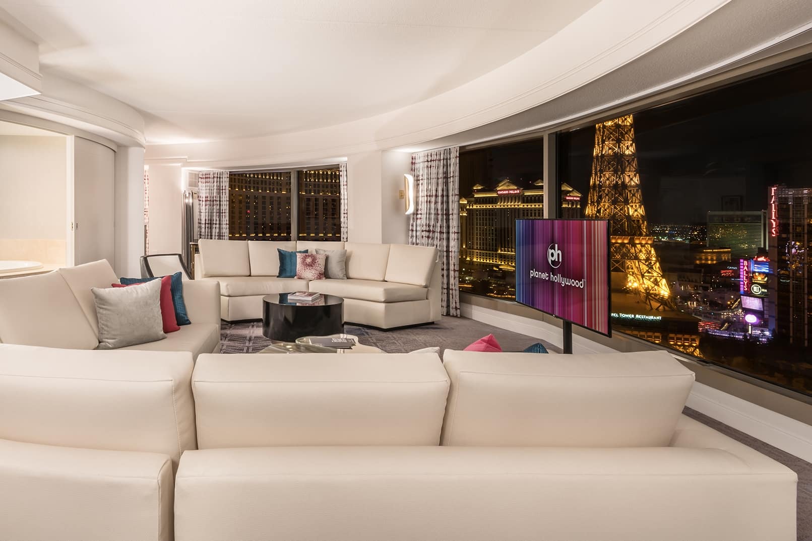 Guest room at the Planet Hollywood Resort & Casino, Trademark Collection in Las Vegas, Nevada