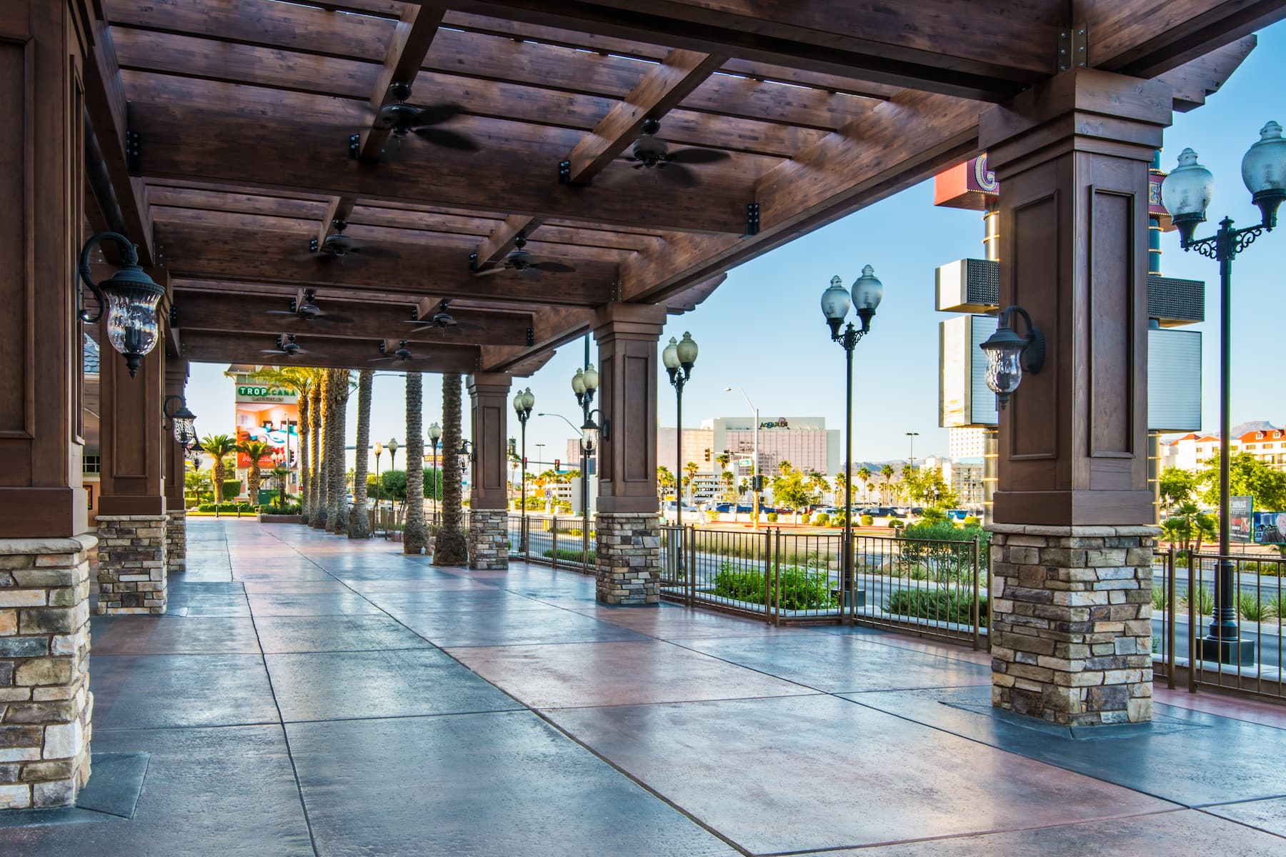 Exterior of Tropicana Laughlin, Trademark Collection by Wyndham hotel in Laughlin, Nevada