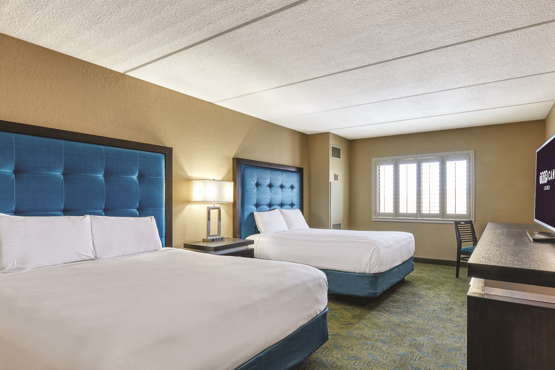 Guest room at the Tropicana Laughlin, Trademark Collection by Wyndham in Laughlin, Nevada