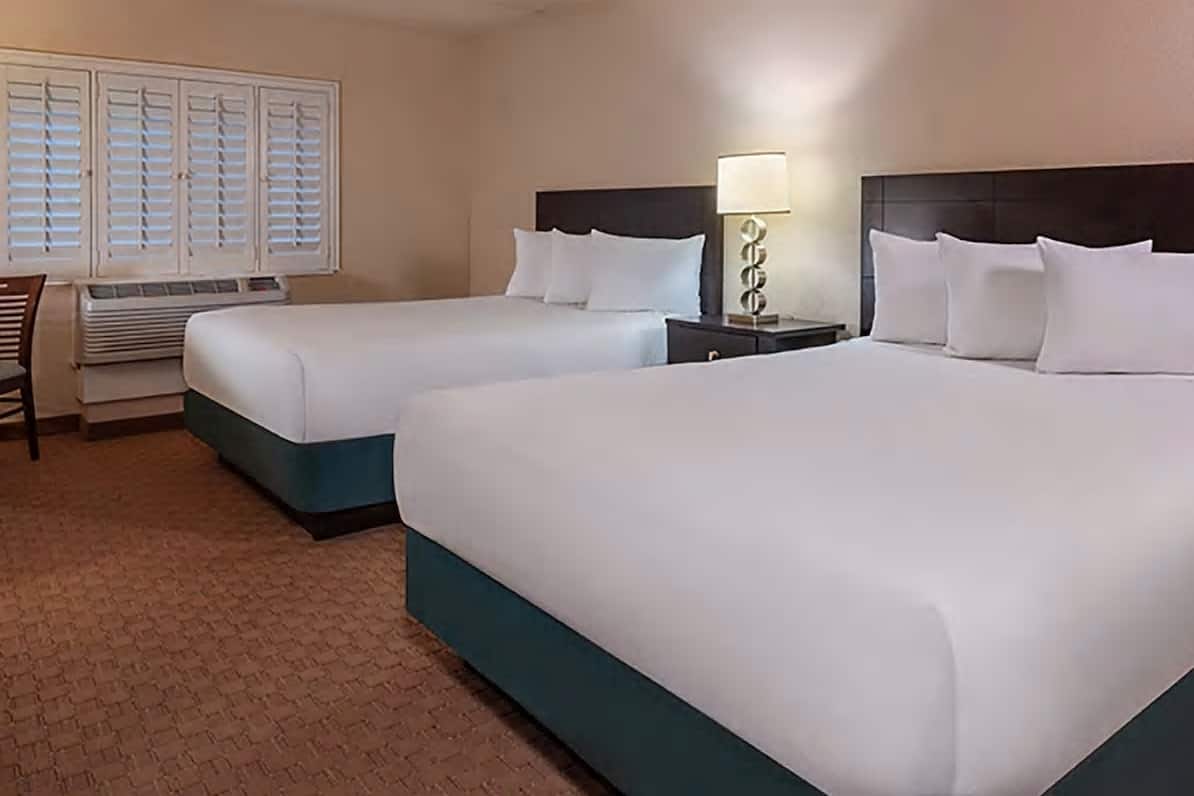 Guest room at the Tropicana Laughlin, Trademark Collection by Wyndham in Laughlin, Nevada