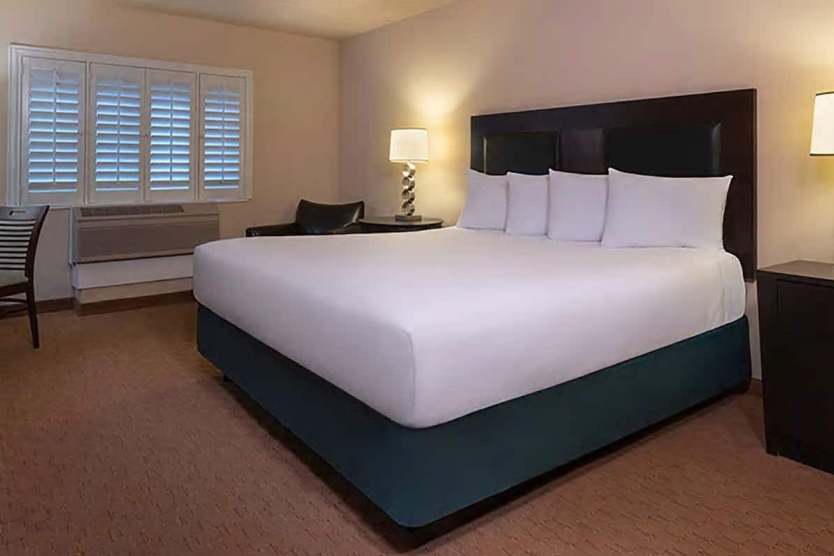 Guest room at the Tropicana Laughlin, Trademark Collection by Wyndham in Laughlin, Nevada