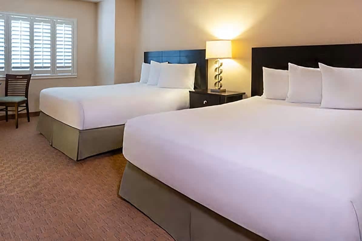 Guest room at the Tropicana Laughlin, Trademark Collection by Wyndham in Laughlin, Nevada