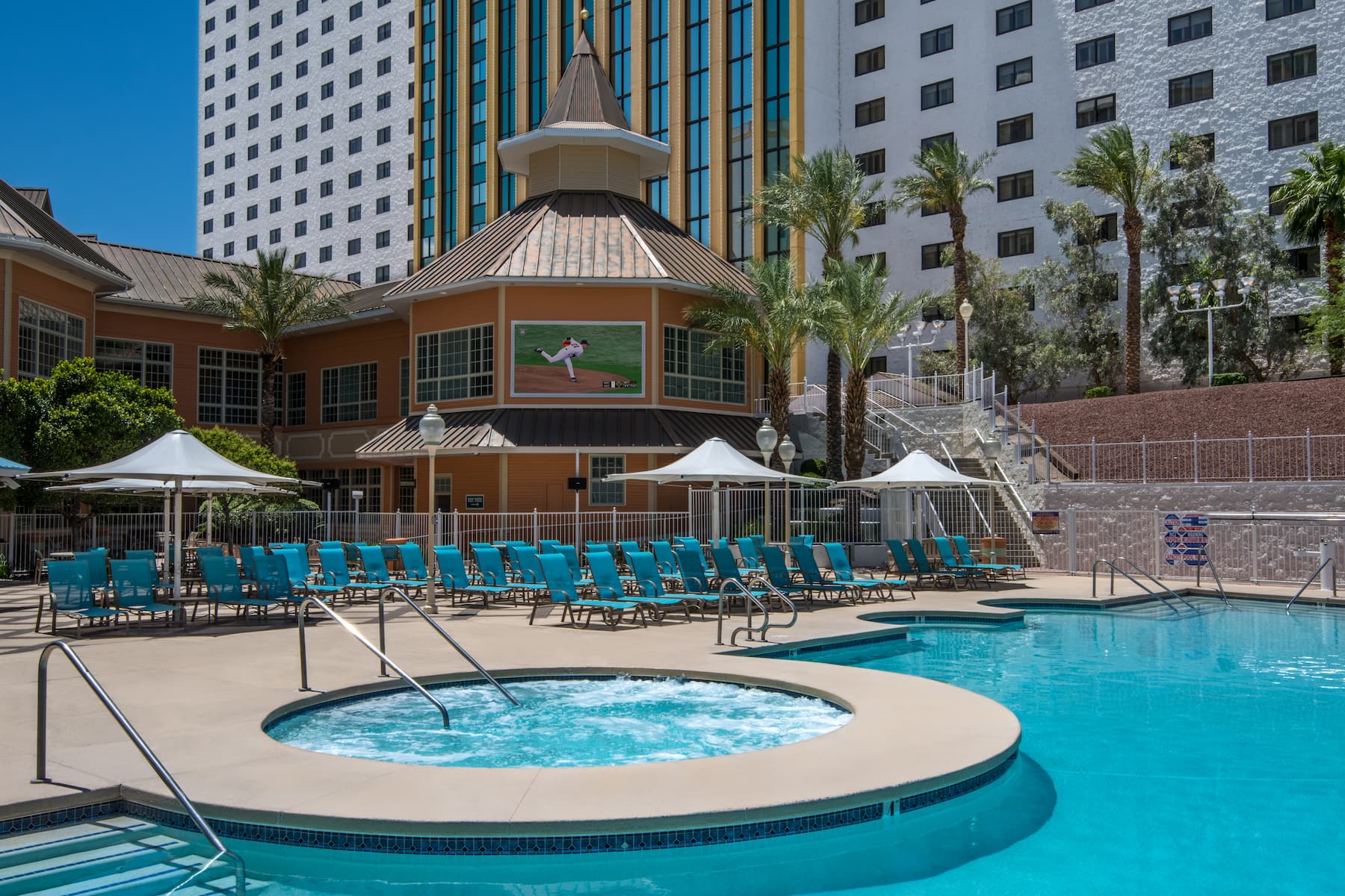Pool at the Tropicana Laughlin, Trademark Collection by Wyndham in Laughlin, Nevada