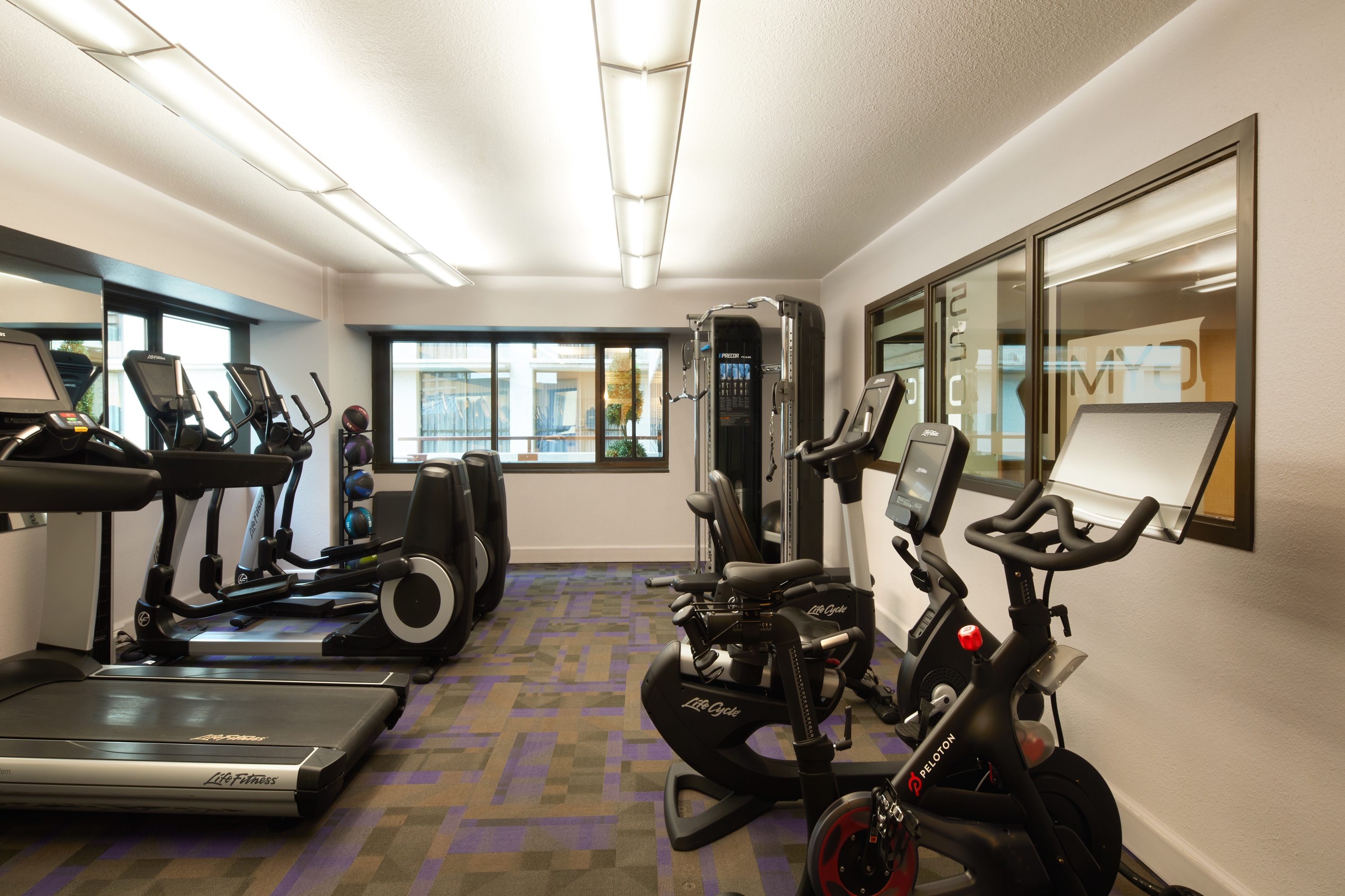 Fitness room at Eldorado Resort Casino, Trademark Collection by Wyndham in Reno, Nevada