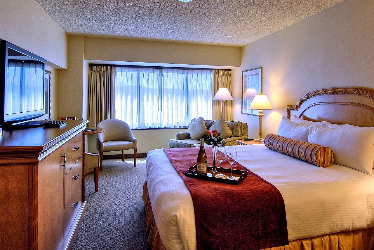 Guest room at the Eldorado Resort Casino, Trademark Collection by Wyndham in Reno, Nevada