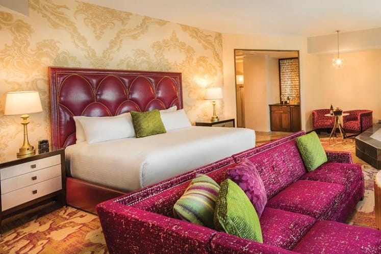 Guest room at the Eldorado Resort Casino, Trademark Collection by Wyndham in Reno, Nevada