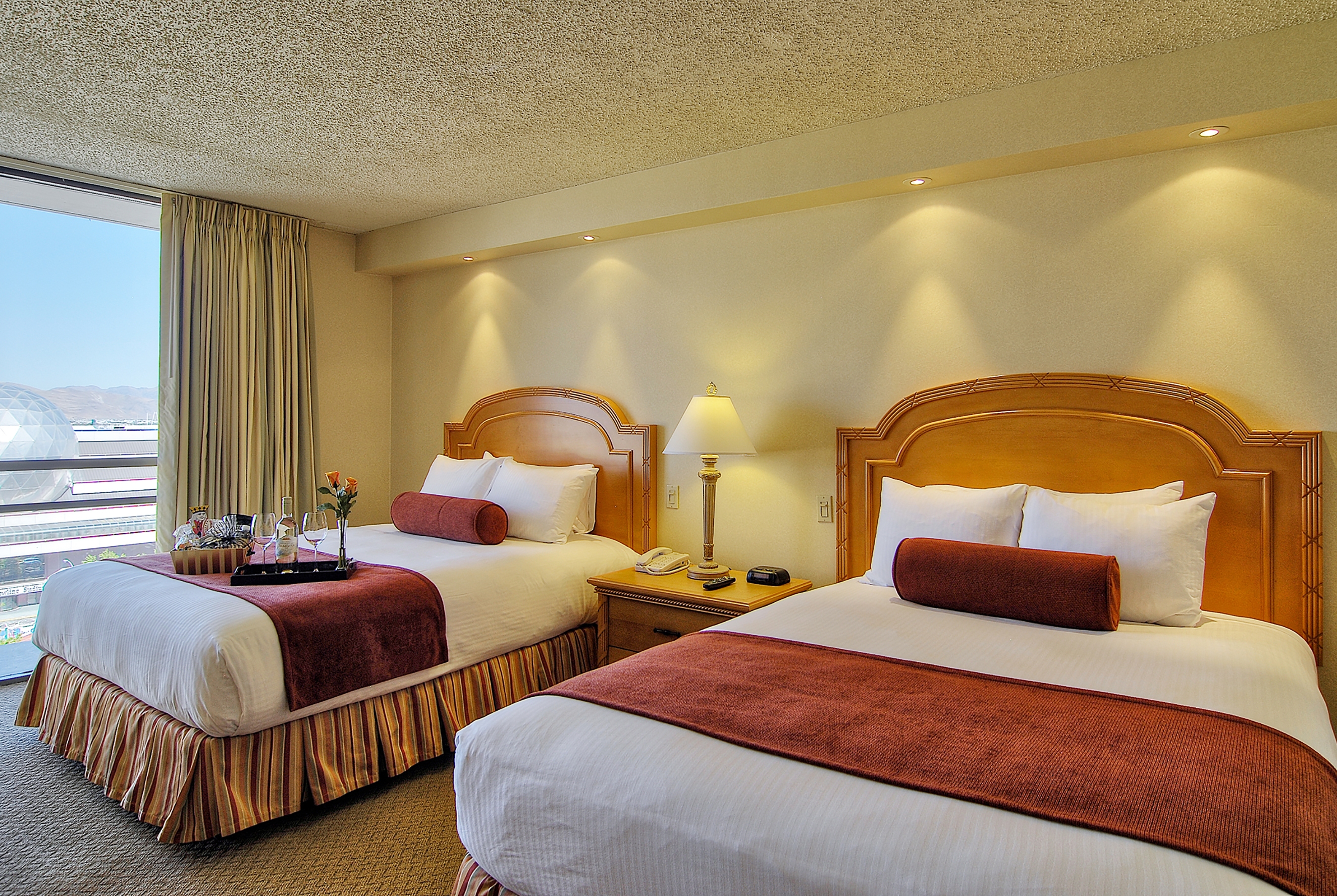 Guest room at the Eldorado Resort Casino, Trademark Collection by Wyndham in Reno, Nevada