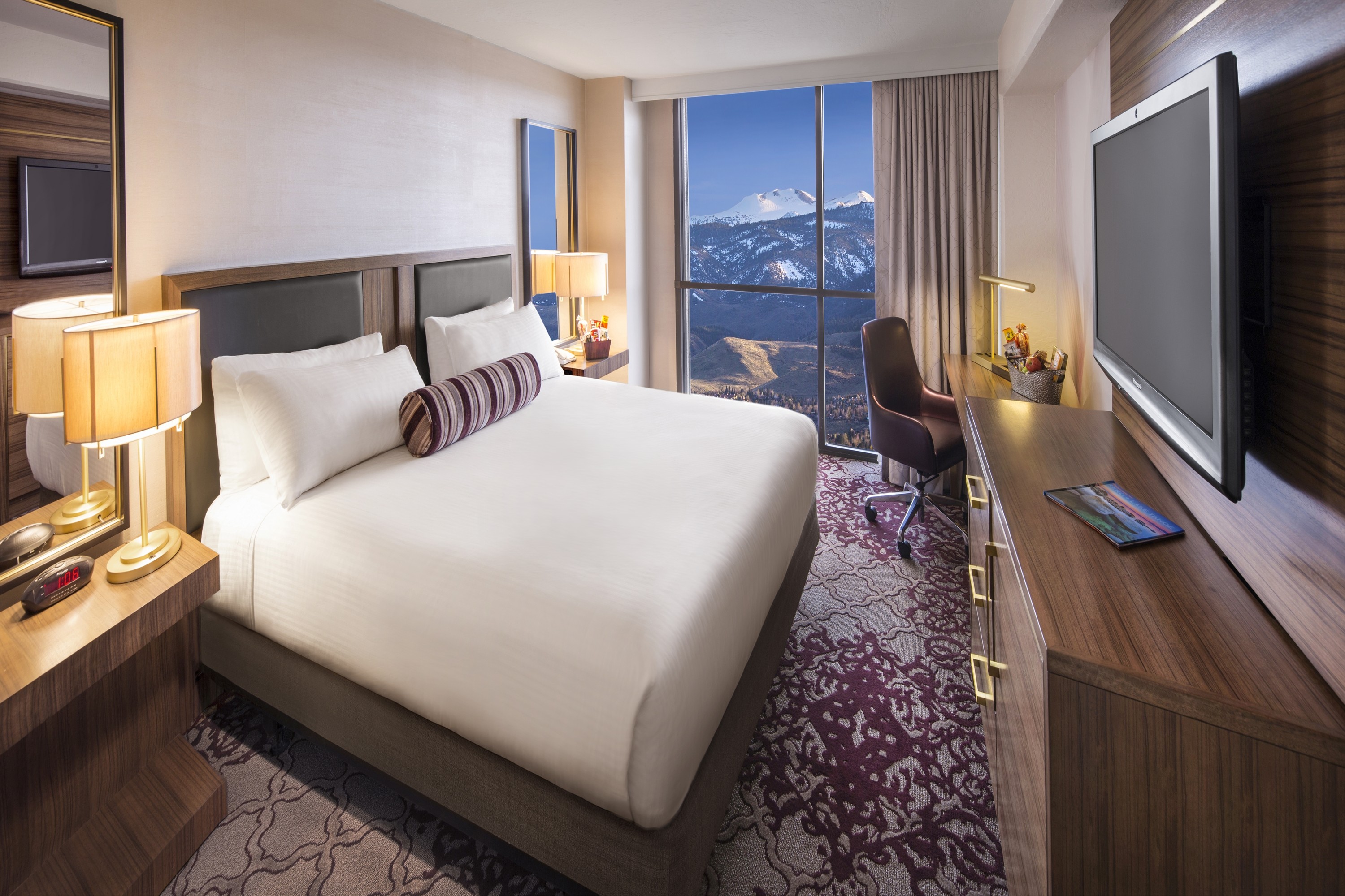 Guest room at the Eldorado Resort Casino, Trademark Collection by Wyndham in Reno, Nevada